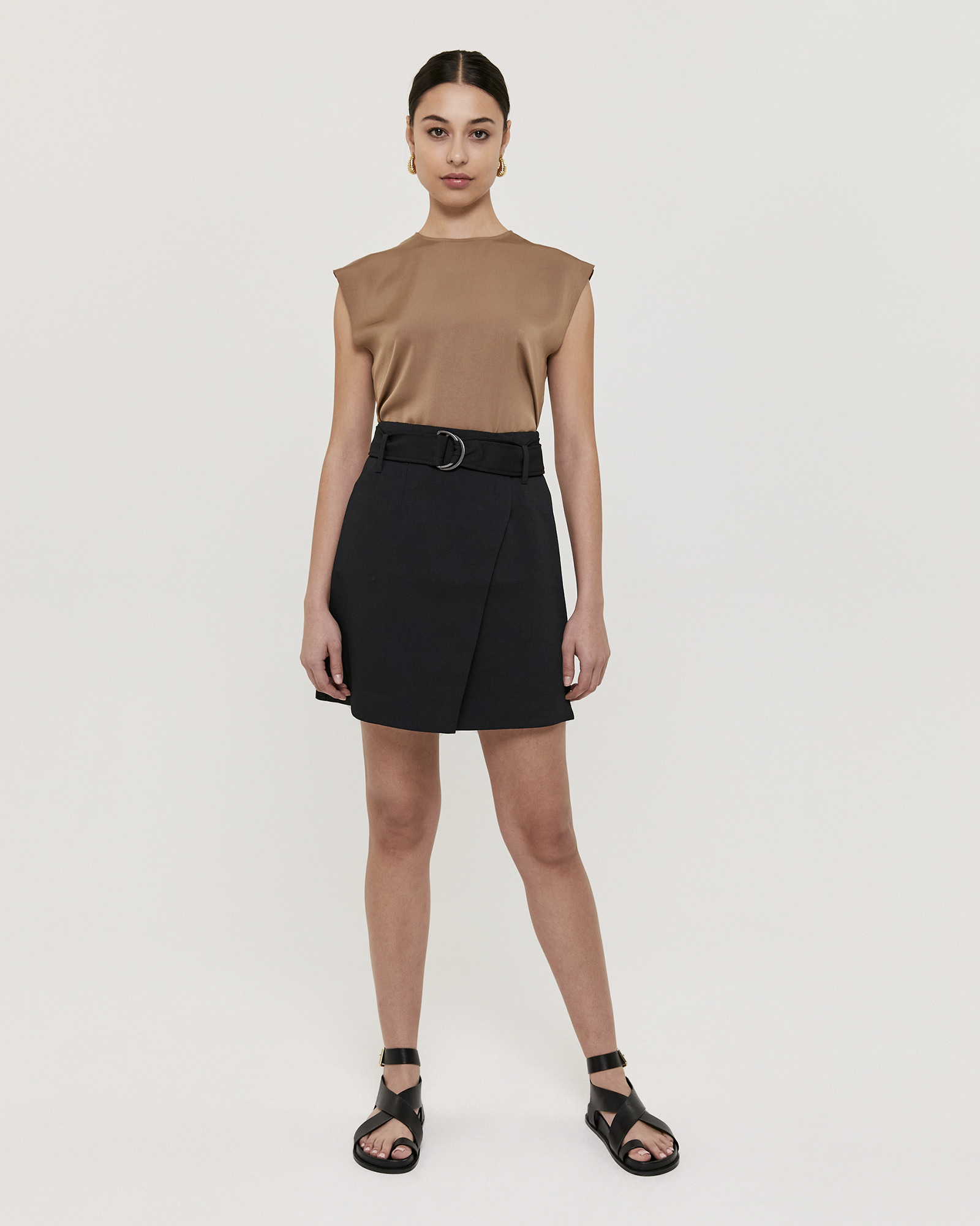 Dharma Wrap Mini Skirt