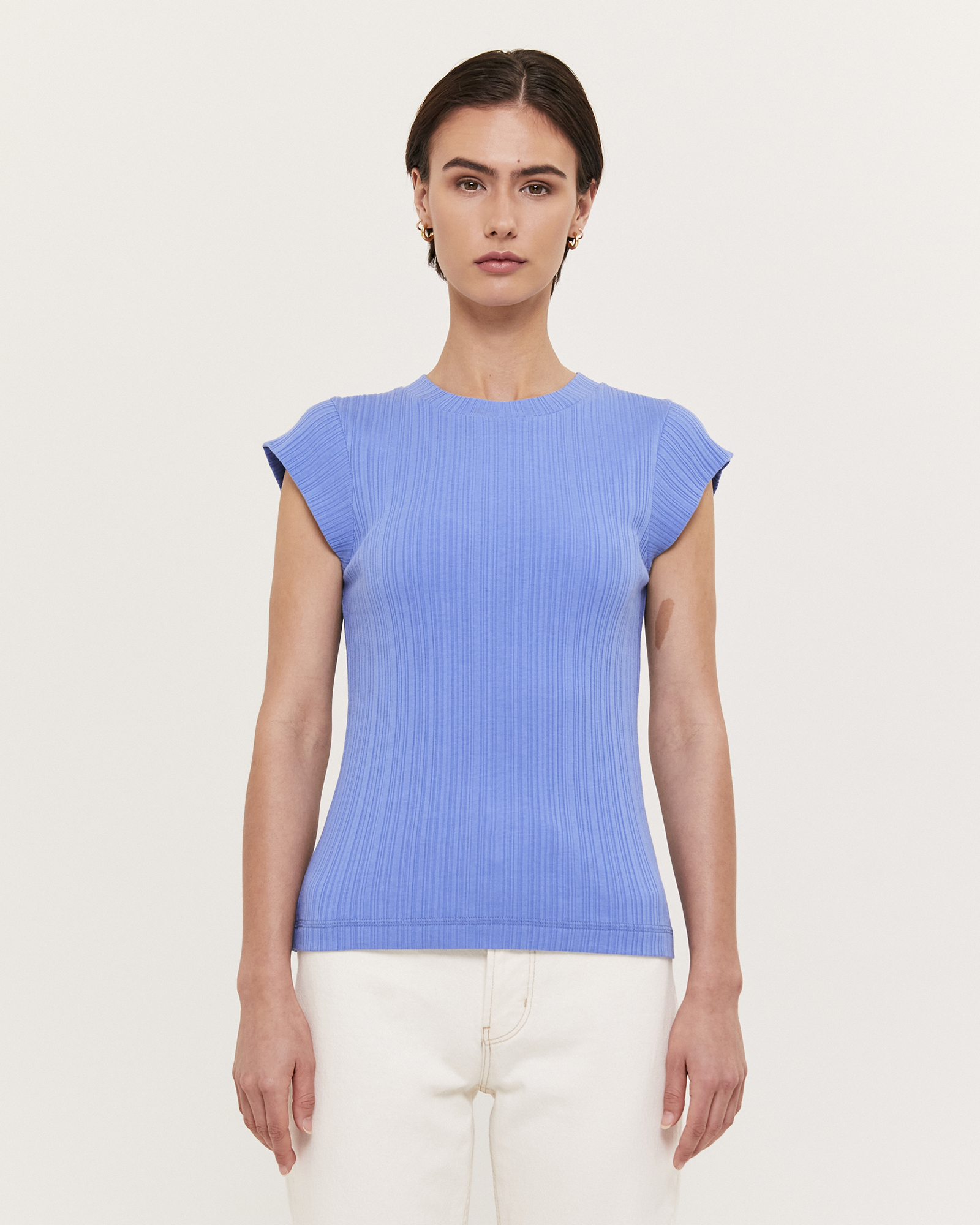 Sabine Cap Sleeve Tee