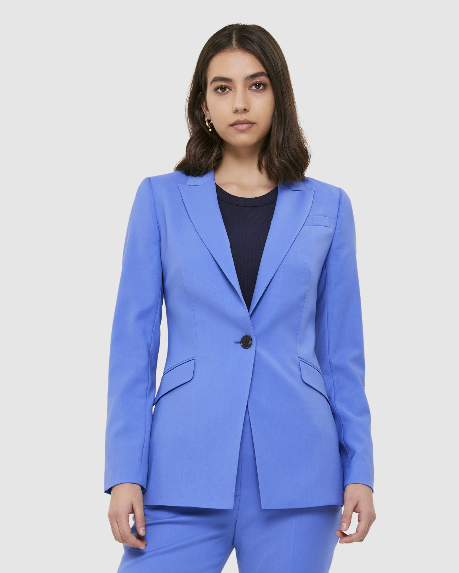 Celeste Wool Suit Blazer
