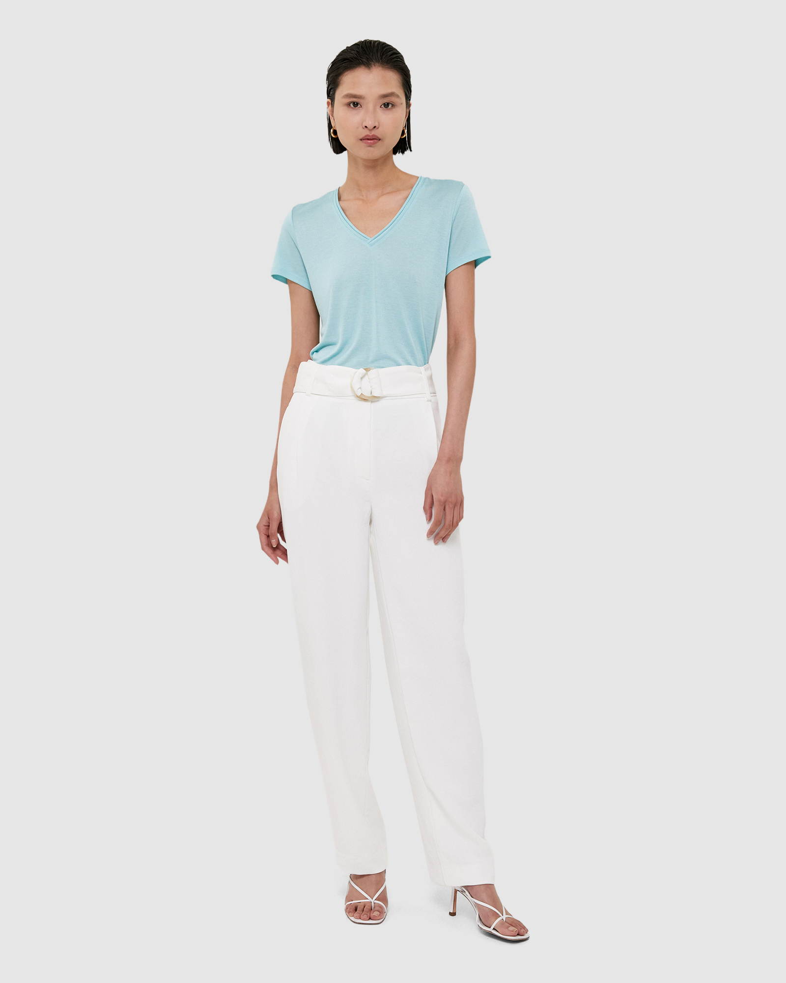 Antonia V Neck Tee