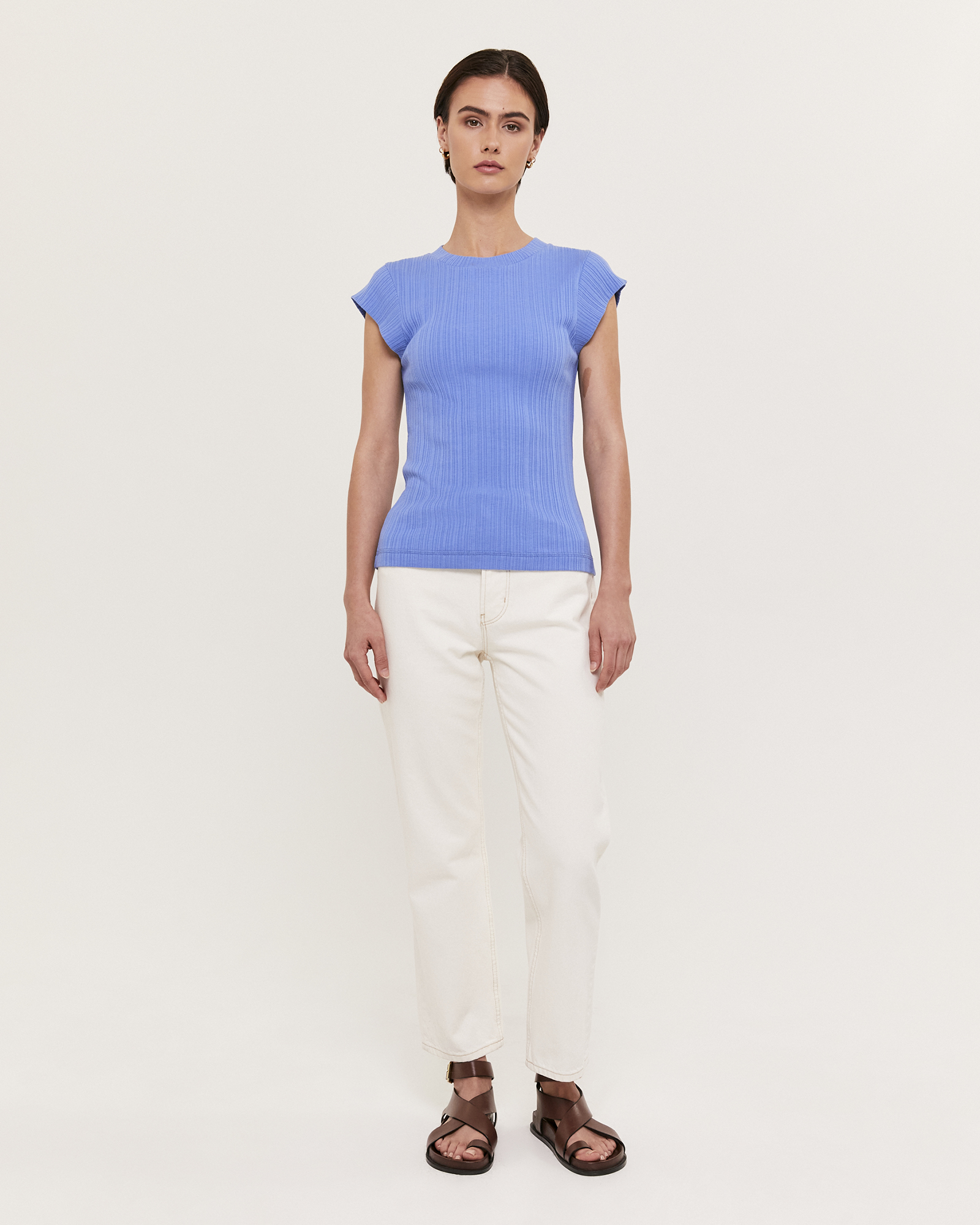 Sabine Cap Sleeve Tee
