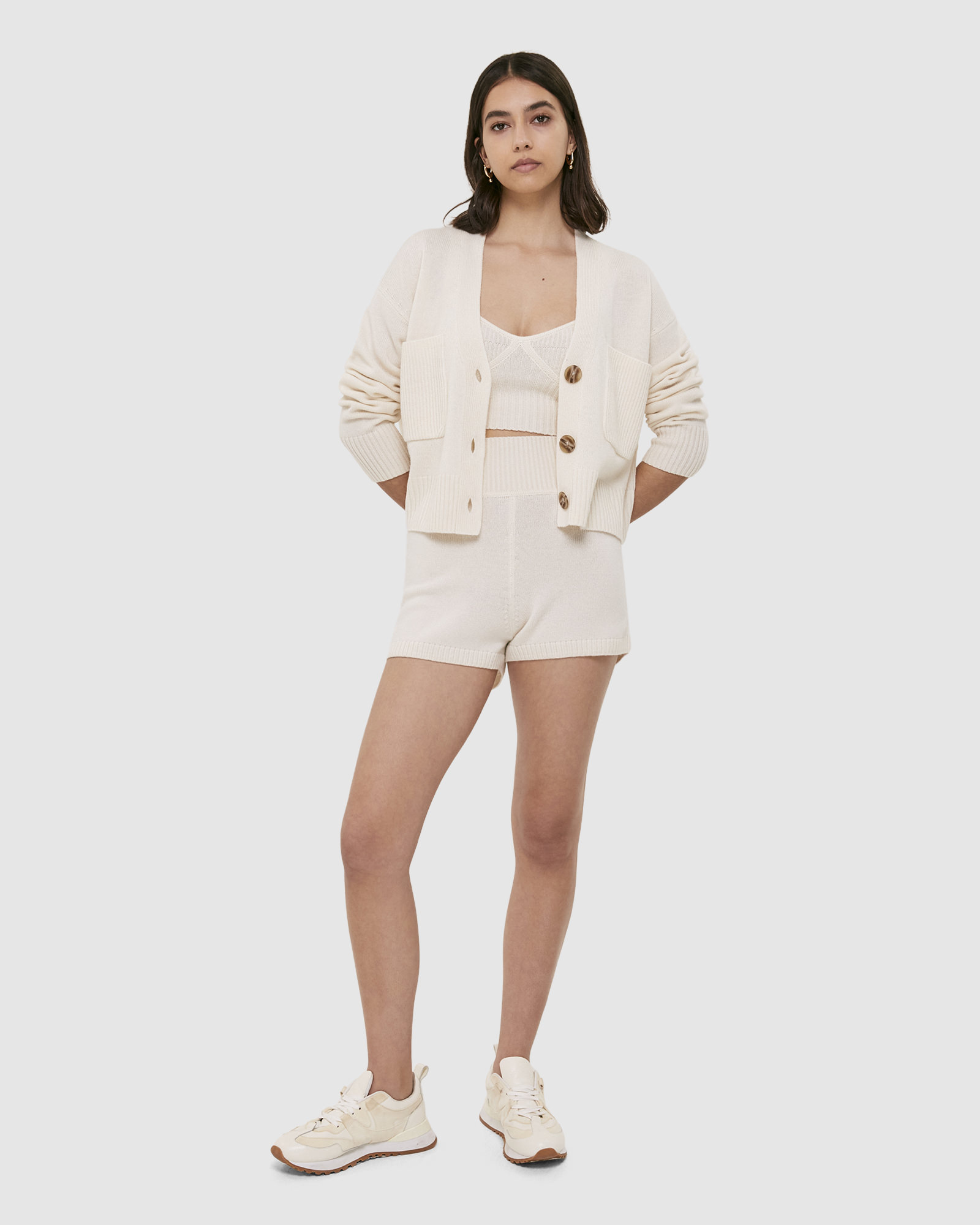 Elle Wool Cashmere Knit Bralette