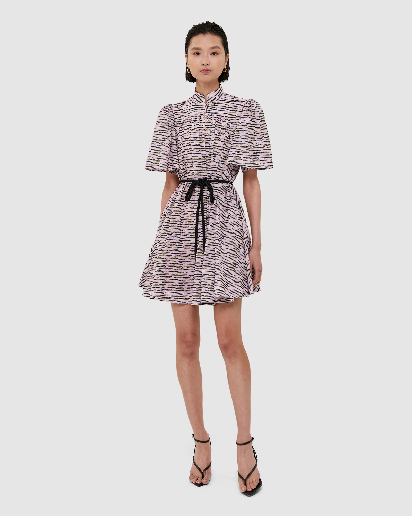 Zeina Belted Mini Dress