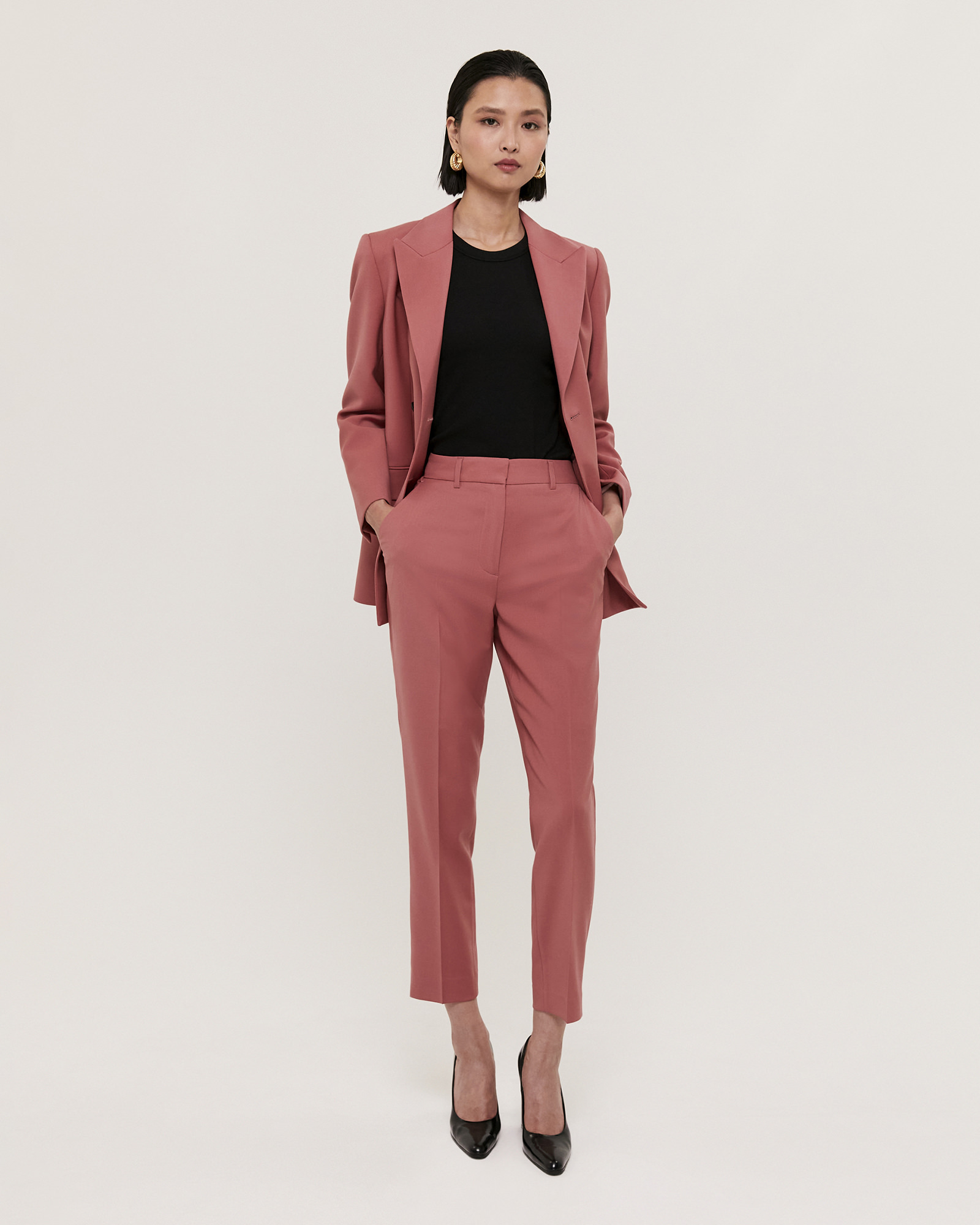 Celeste Wool Double Breasted Blazer