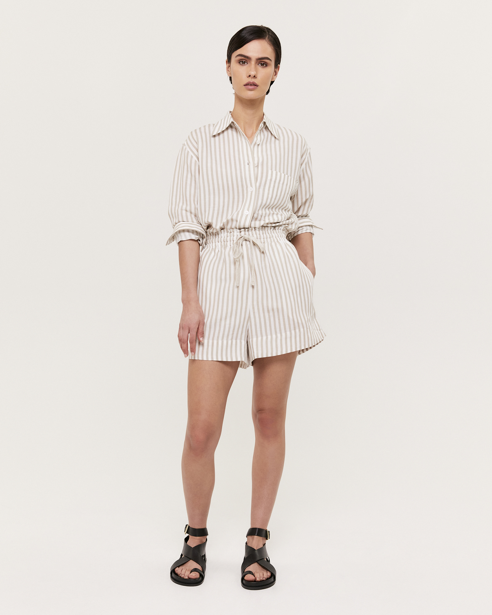 Stevie Stripe Short