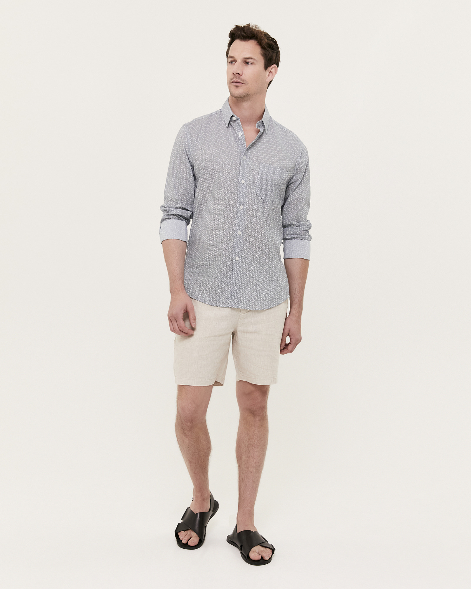 Antoni Long Sleeve Classic Print Shirt