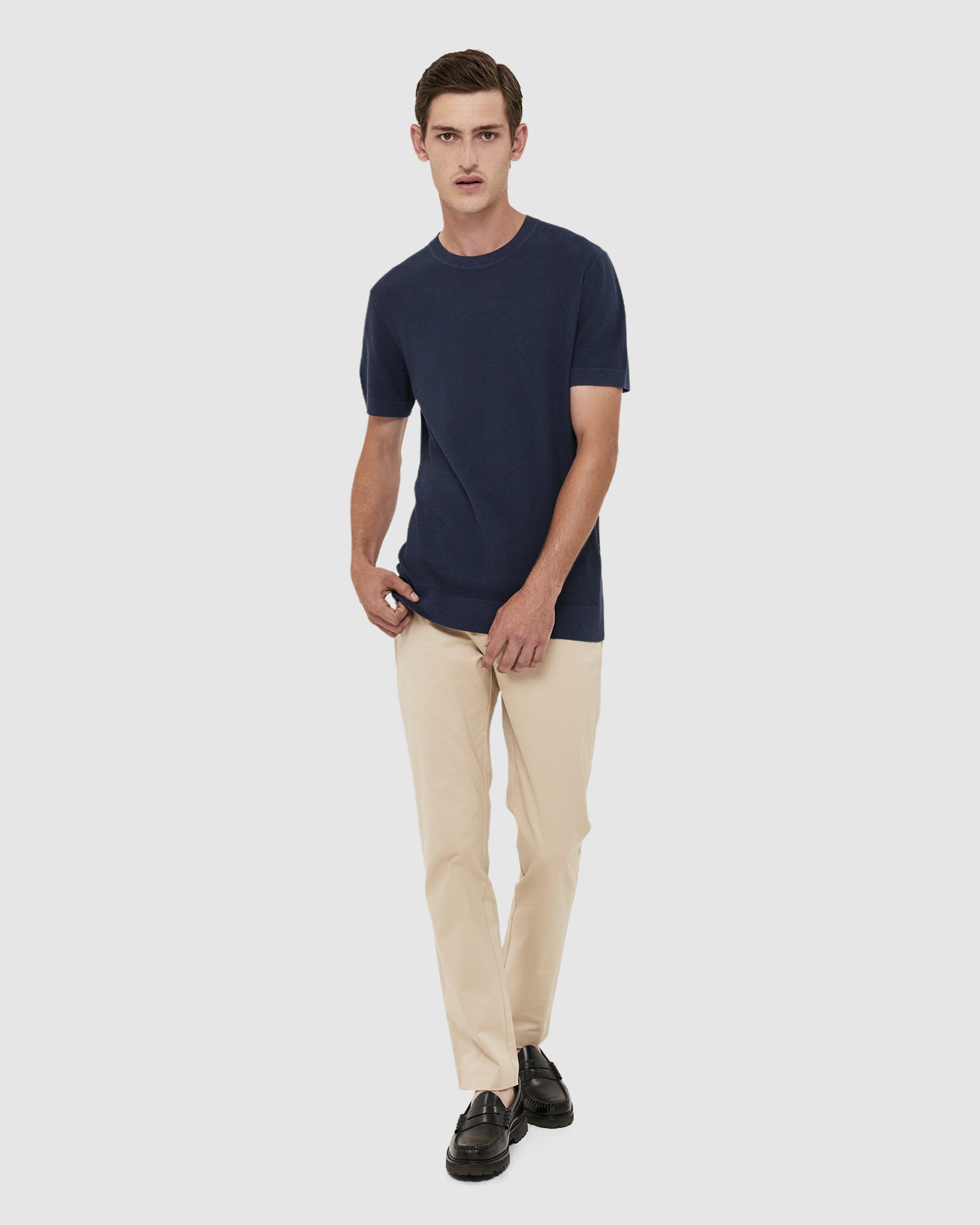 Miro Linen Cotton Knitted Tee