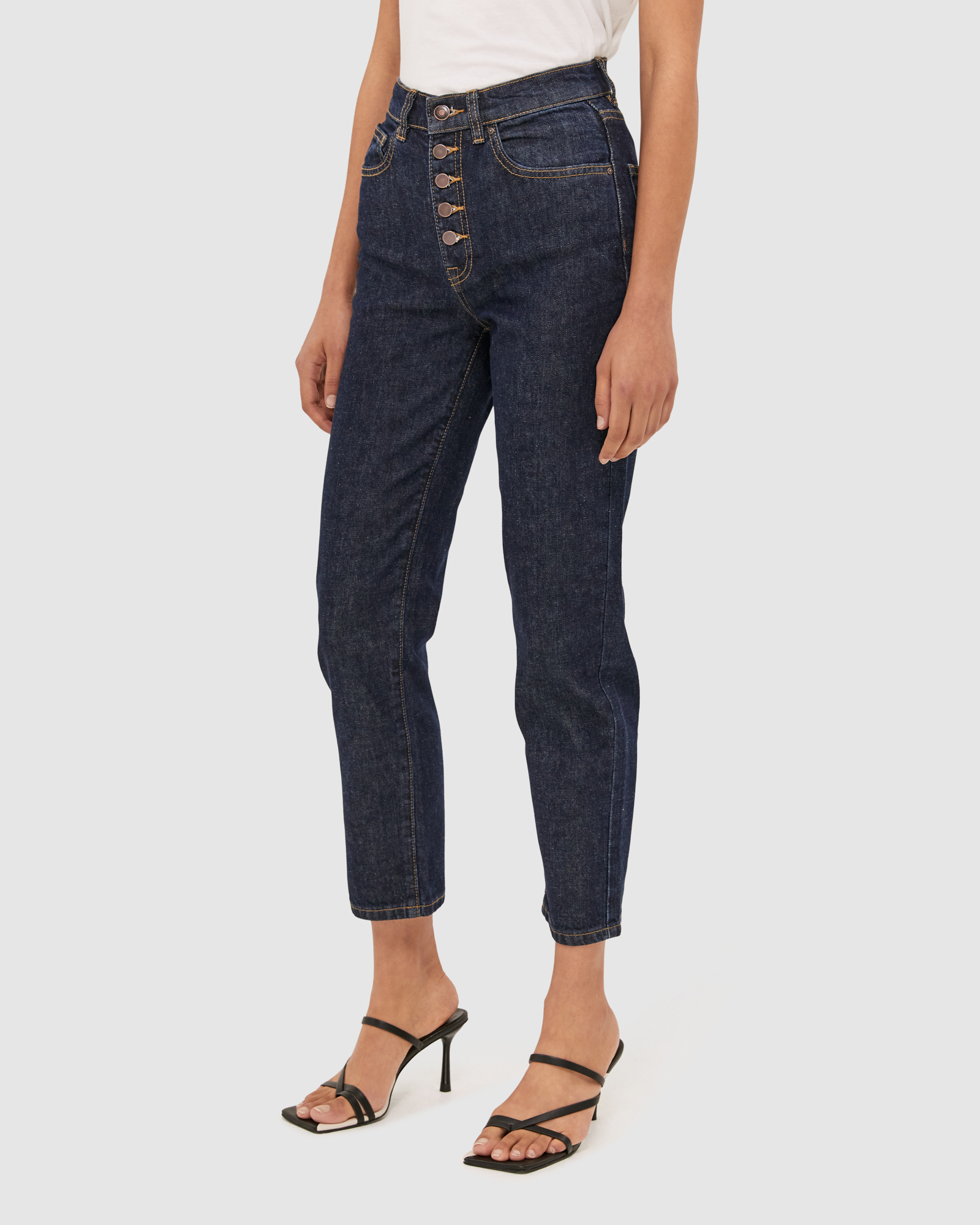 Lexi Button Front Jean