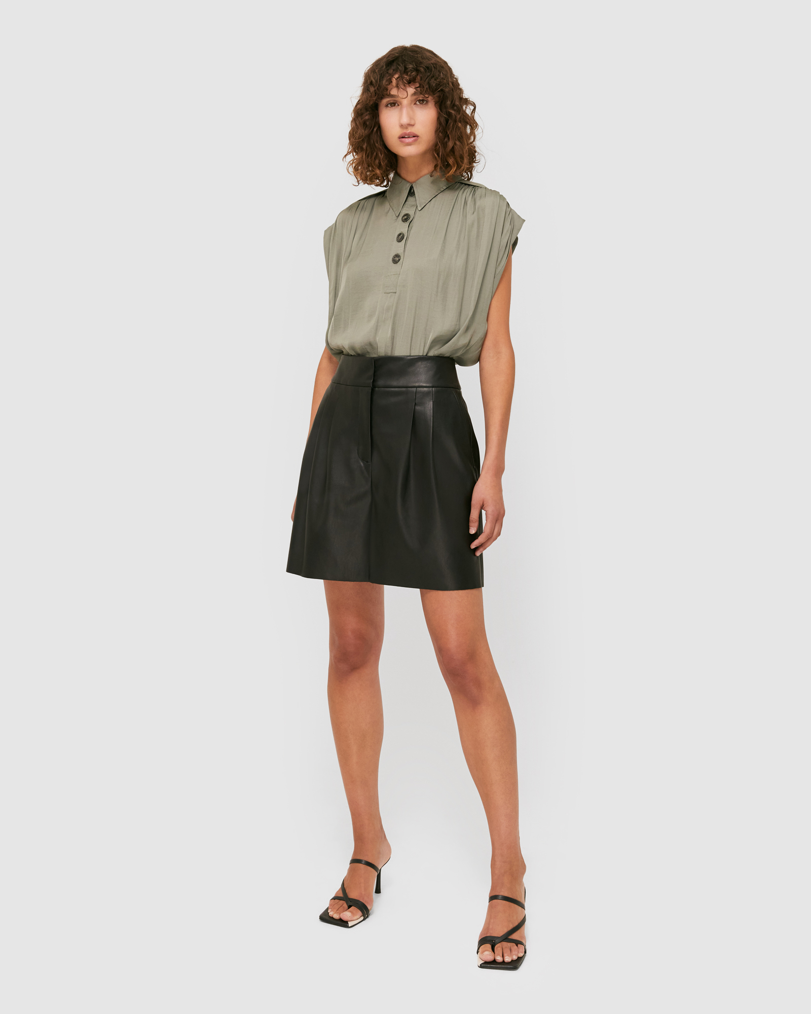 Viv Vegan Leather Short