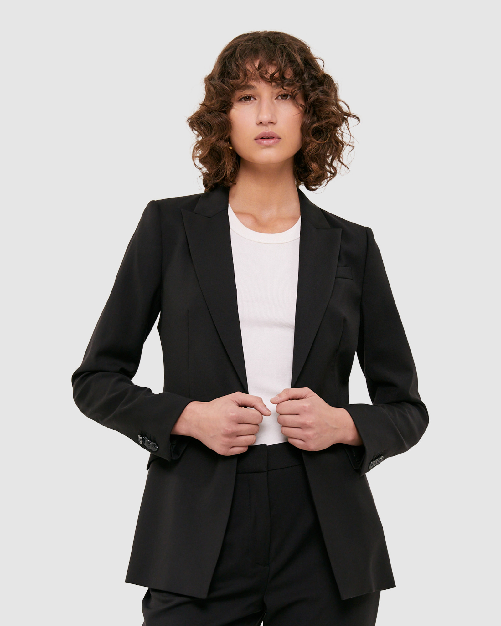 Celeste Wool Suit Blazer