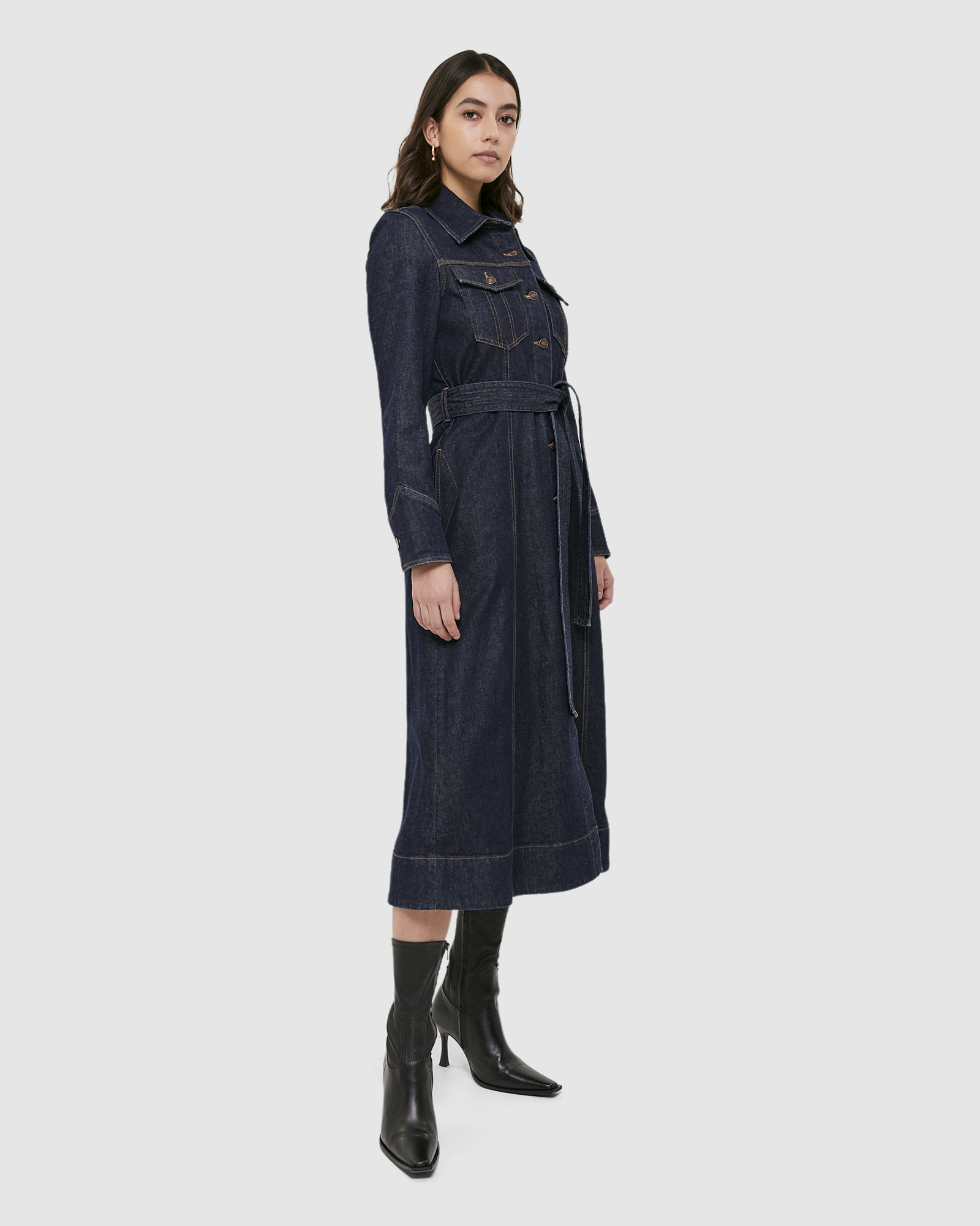 Ivy Maxi Shirt Dress
