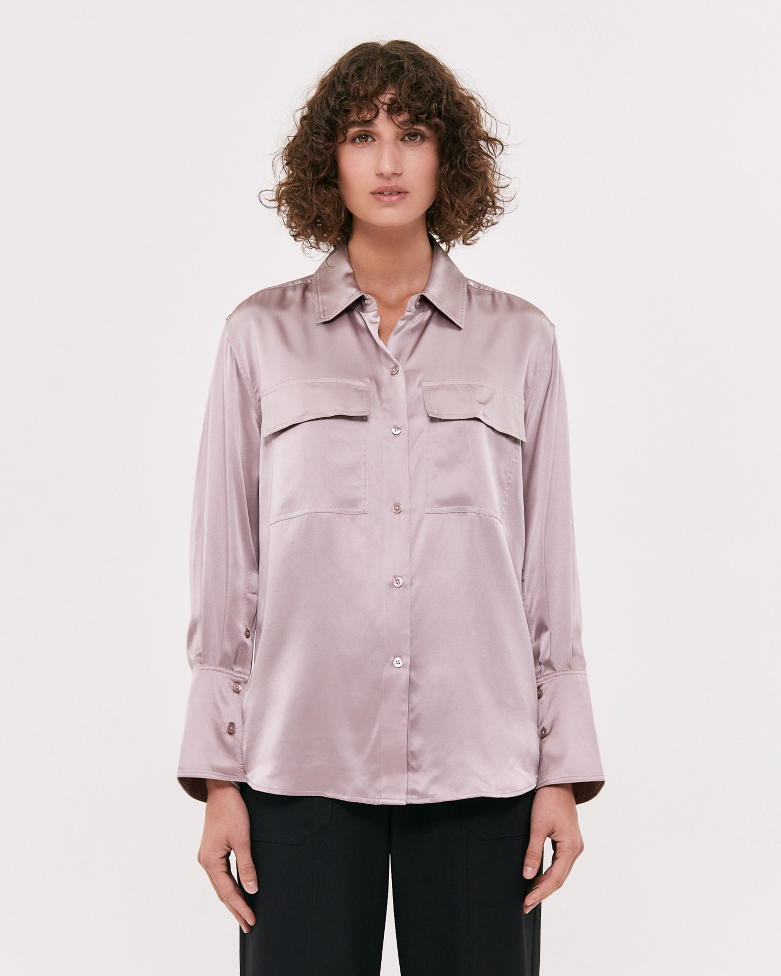 Freya Silk Pocket Shirt