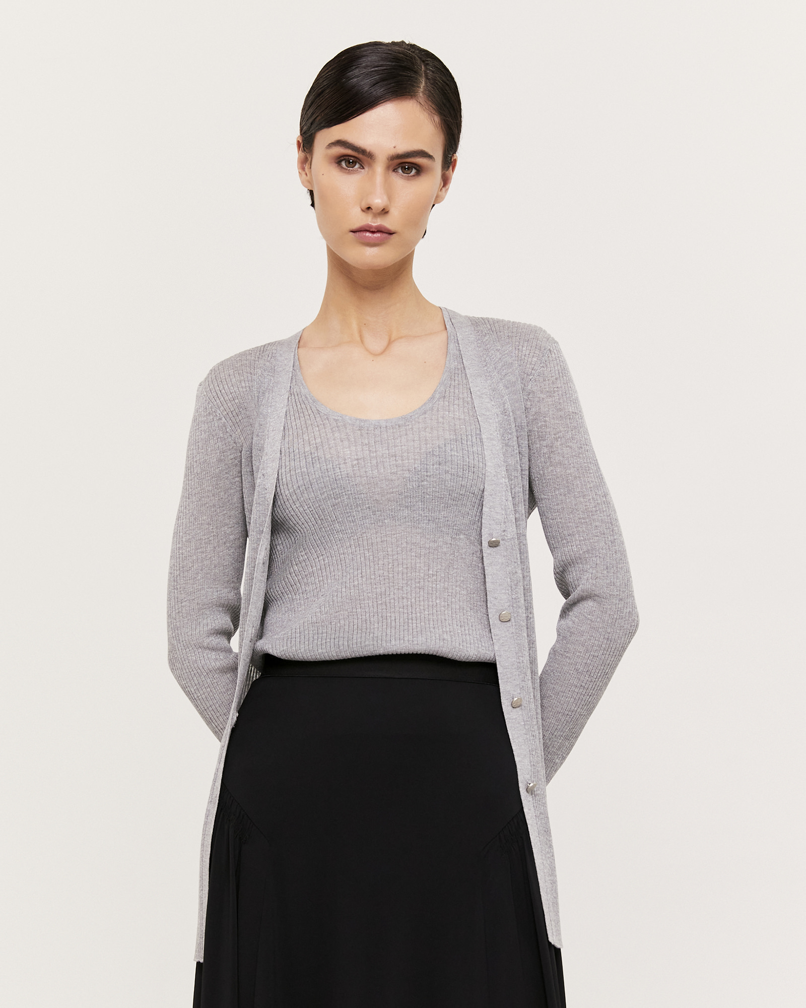 Rina Rib Cardigan