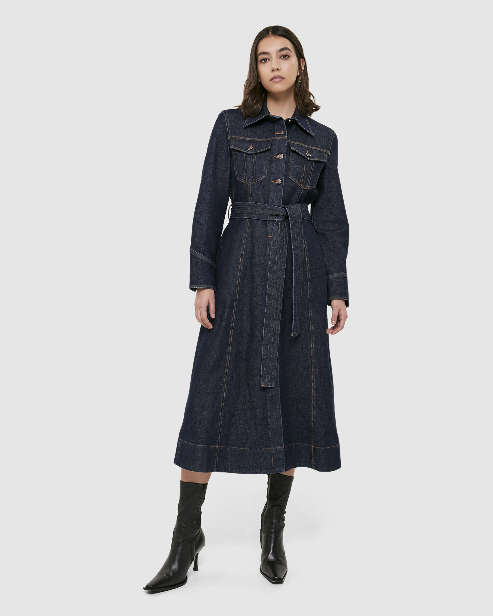 Ivy Maxi Shirt Dress