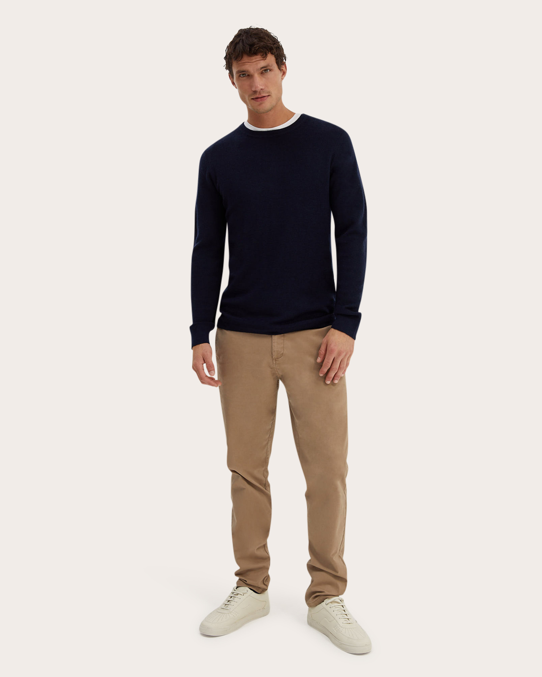 Samuel Wool Blend Crew Neck Knit
