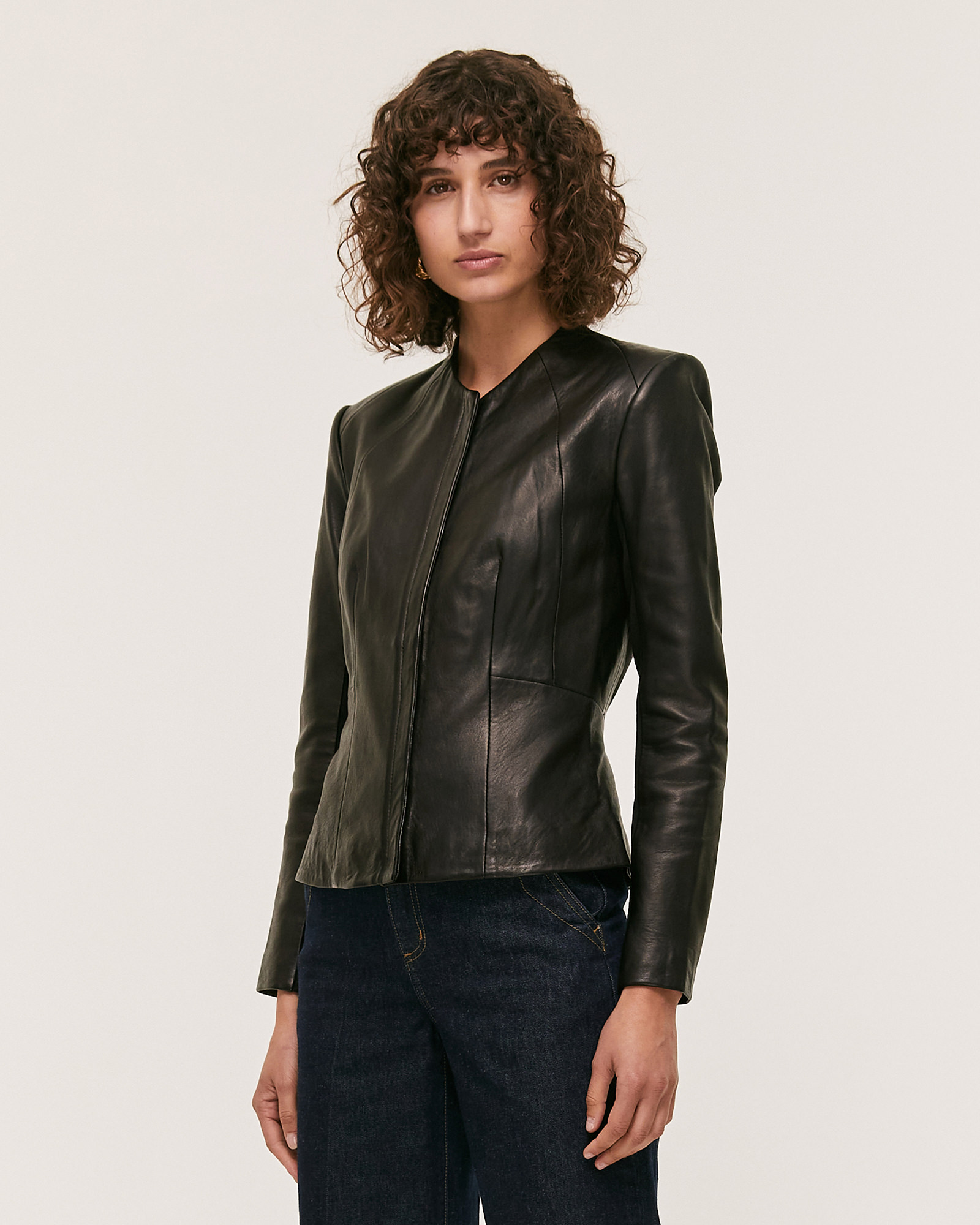 Lilia Leather Jacket
