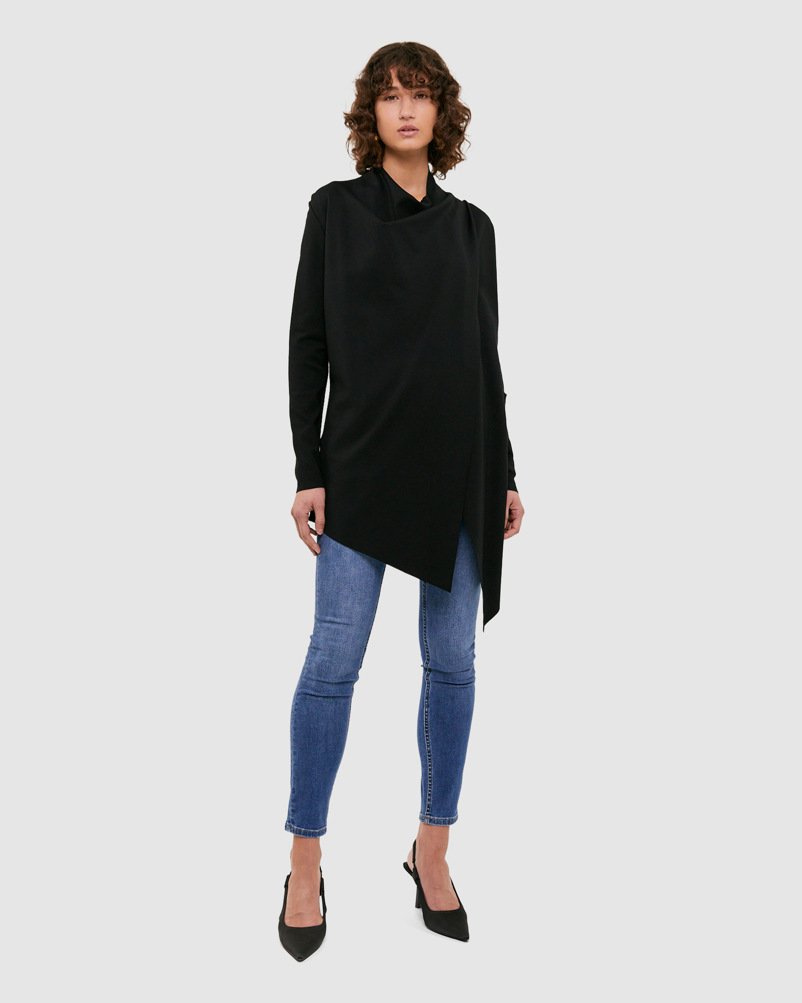Karlie Ponte Cardigan