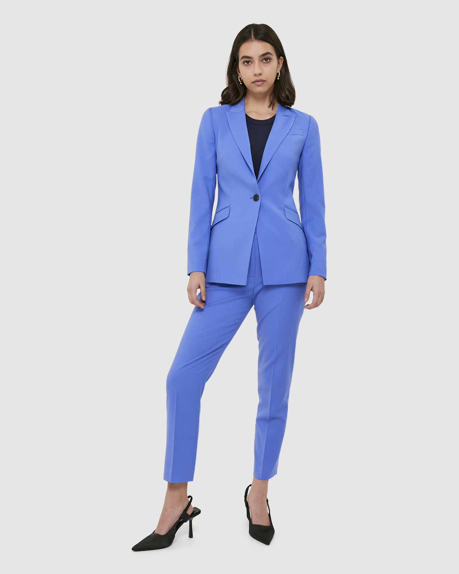 Celeste Wool Suit Blazer