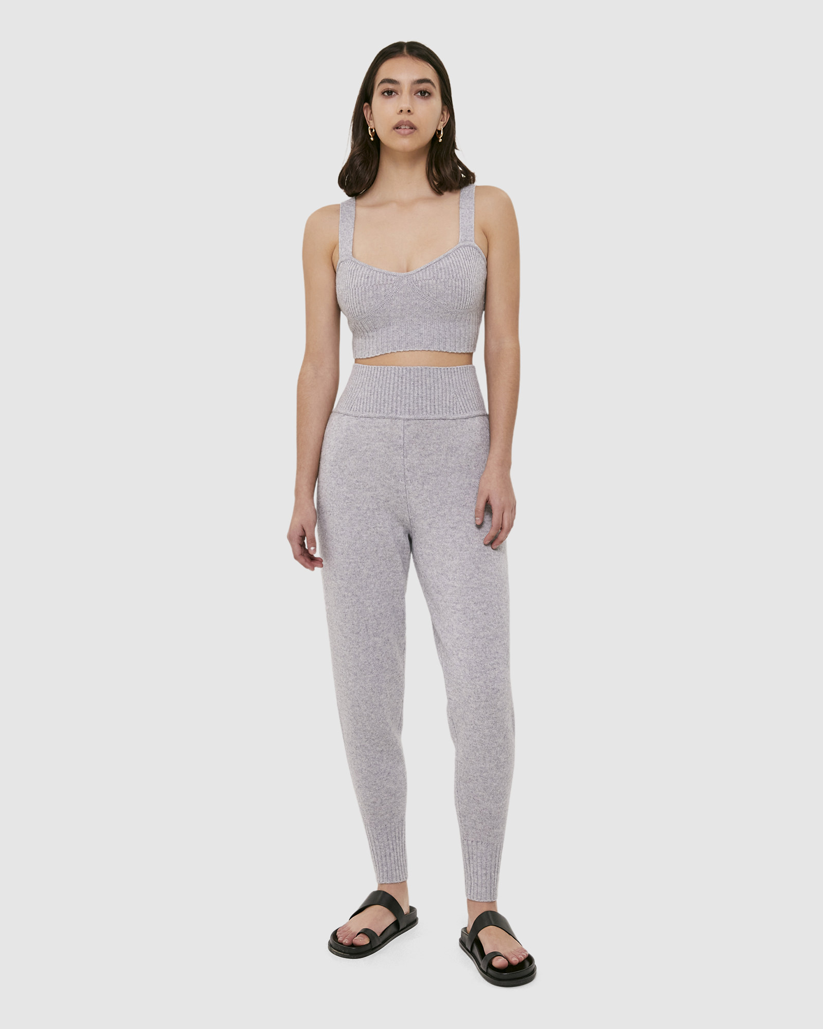 Elle Wool Cashmere Knit Pant