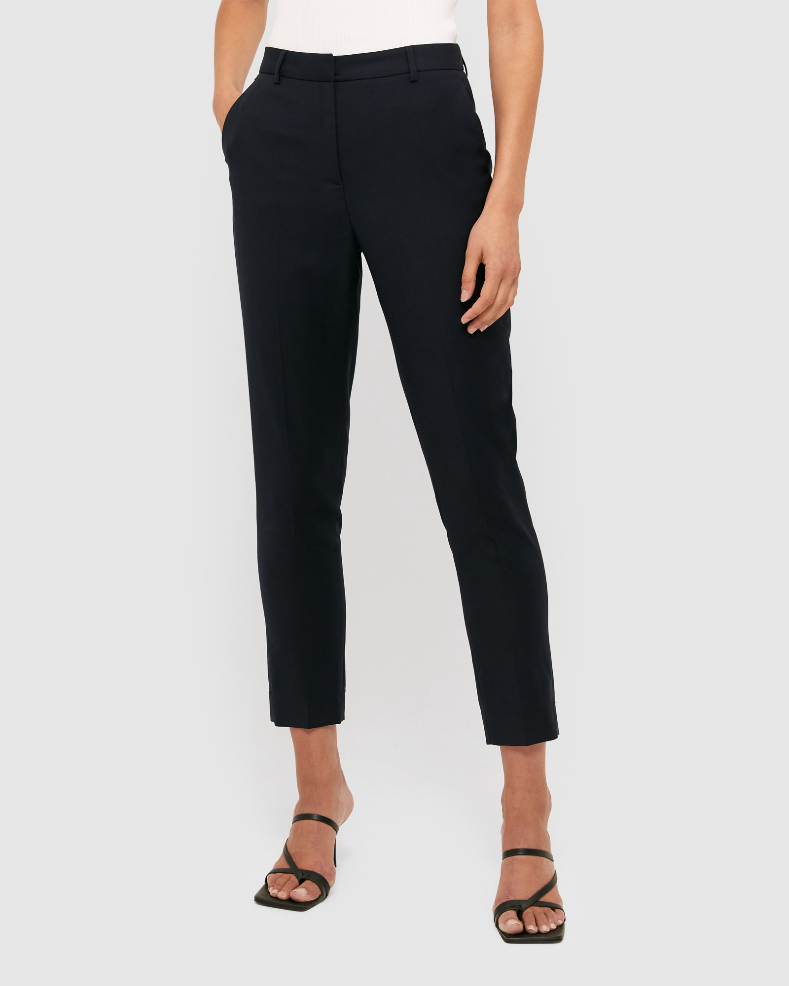 Celeste Wool Tapered Suit Pant