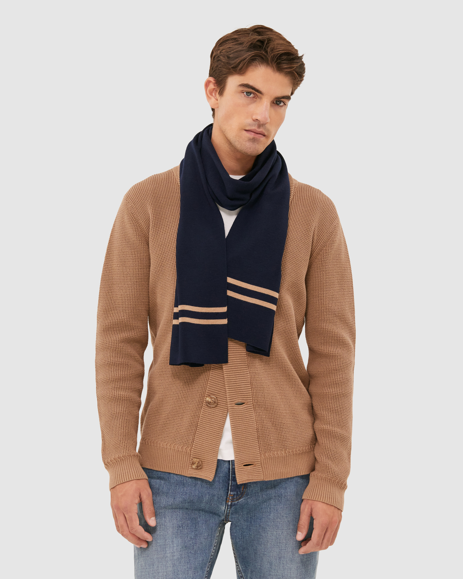 Wool Stripe Scarf