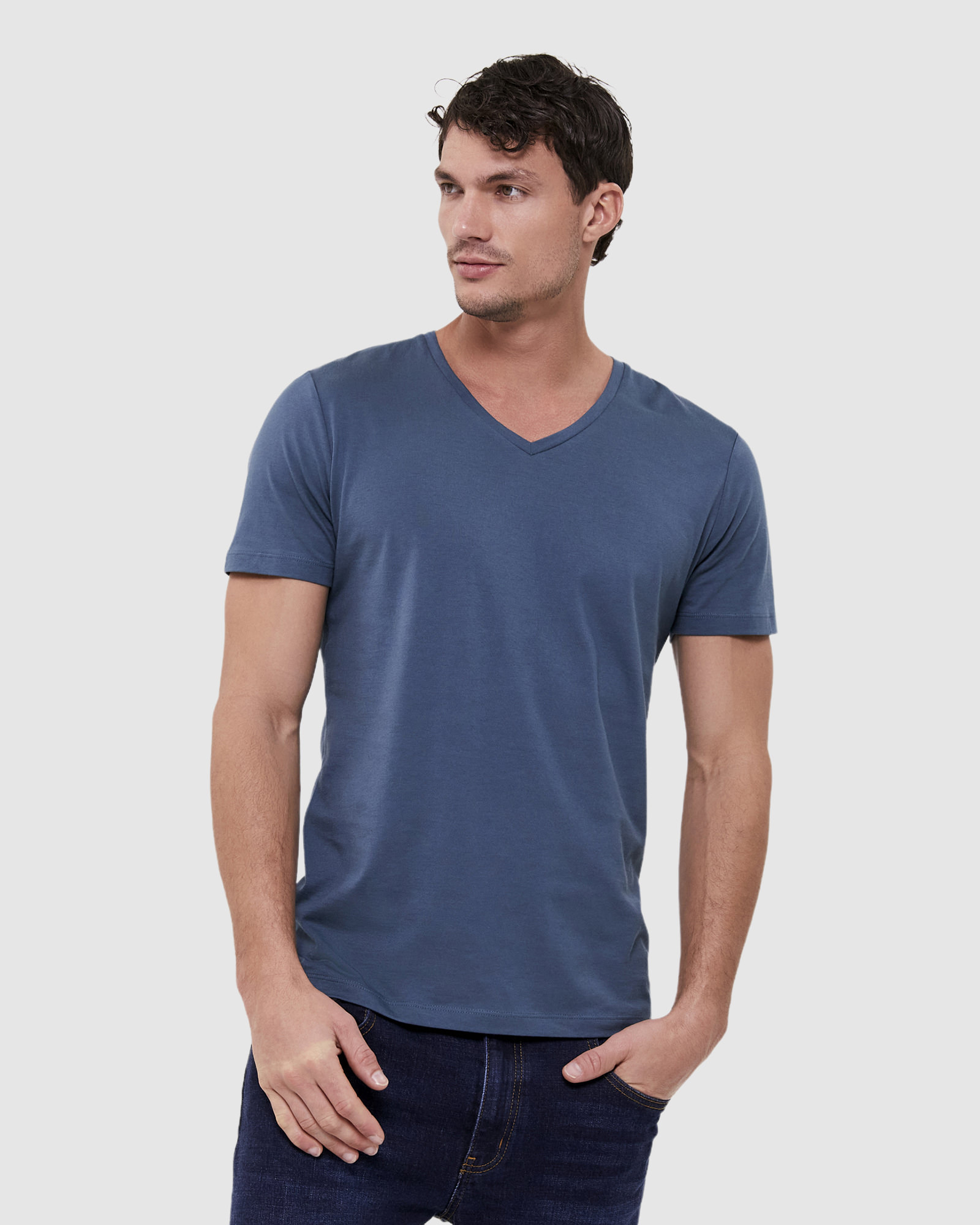 Daniel V Neck Tee