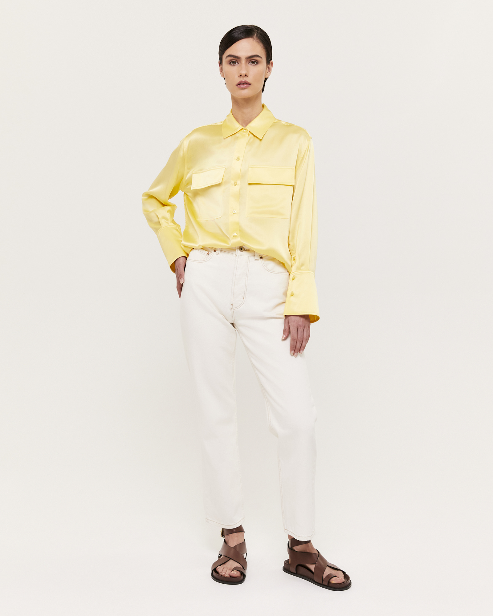 Freya Silk Pocket Shirt