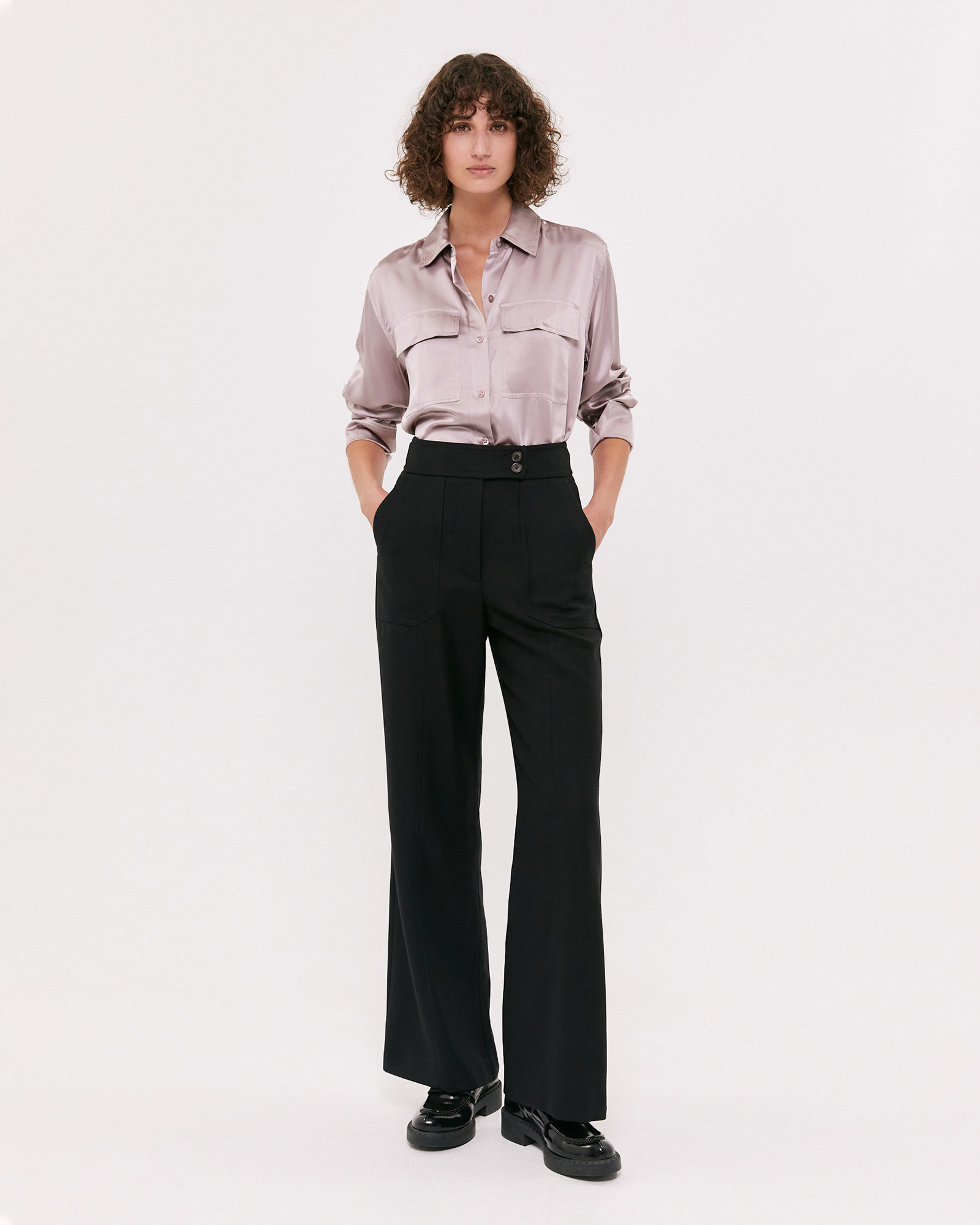 Freya Silk Pocket Shirt