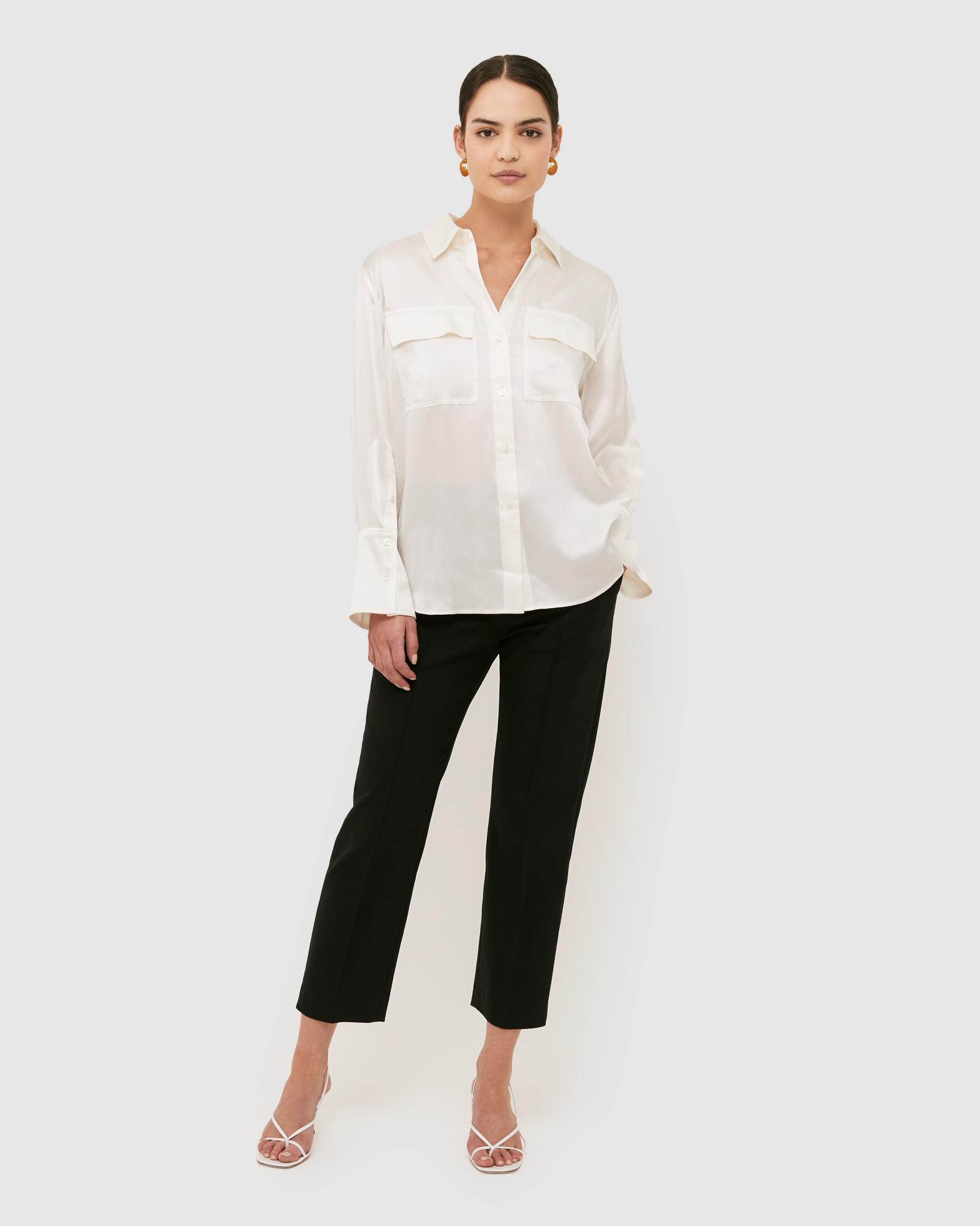 Freya Silk Pocket Shirt