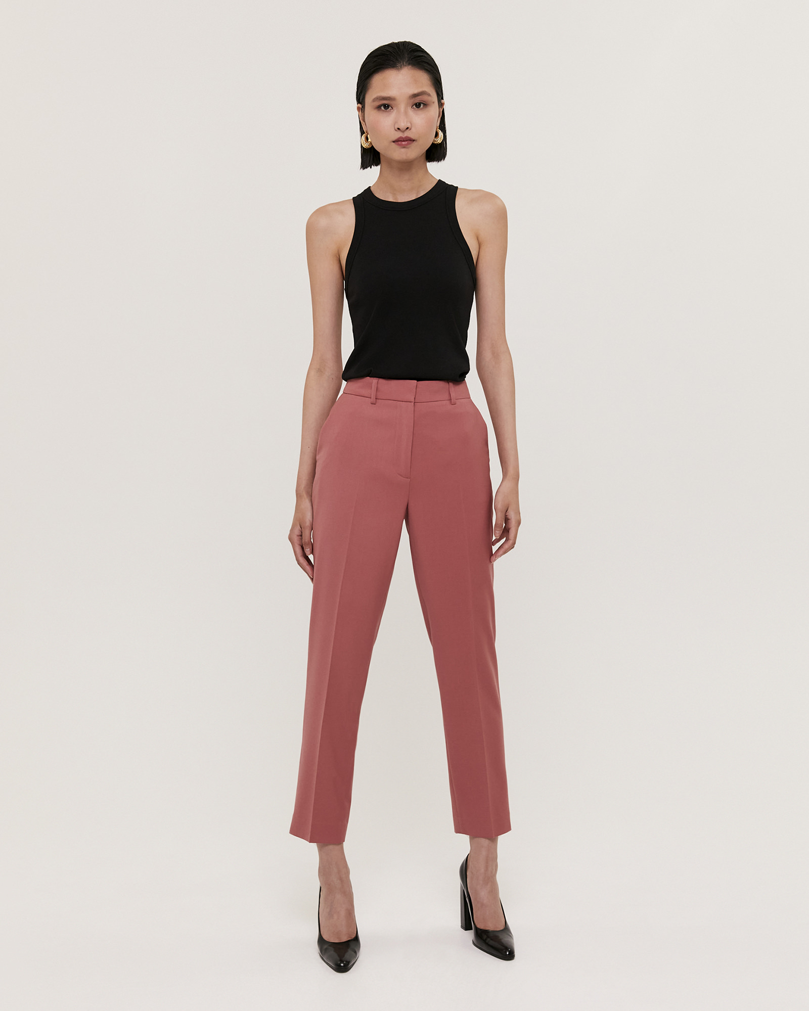 Celeste Wool Tapered Suit Pant
