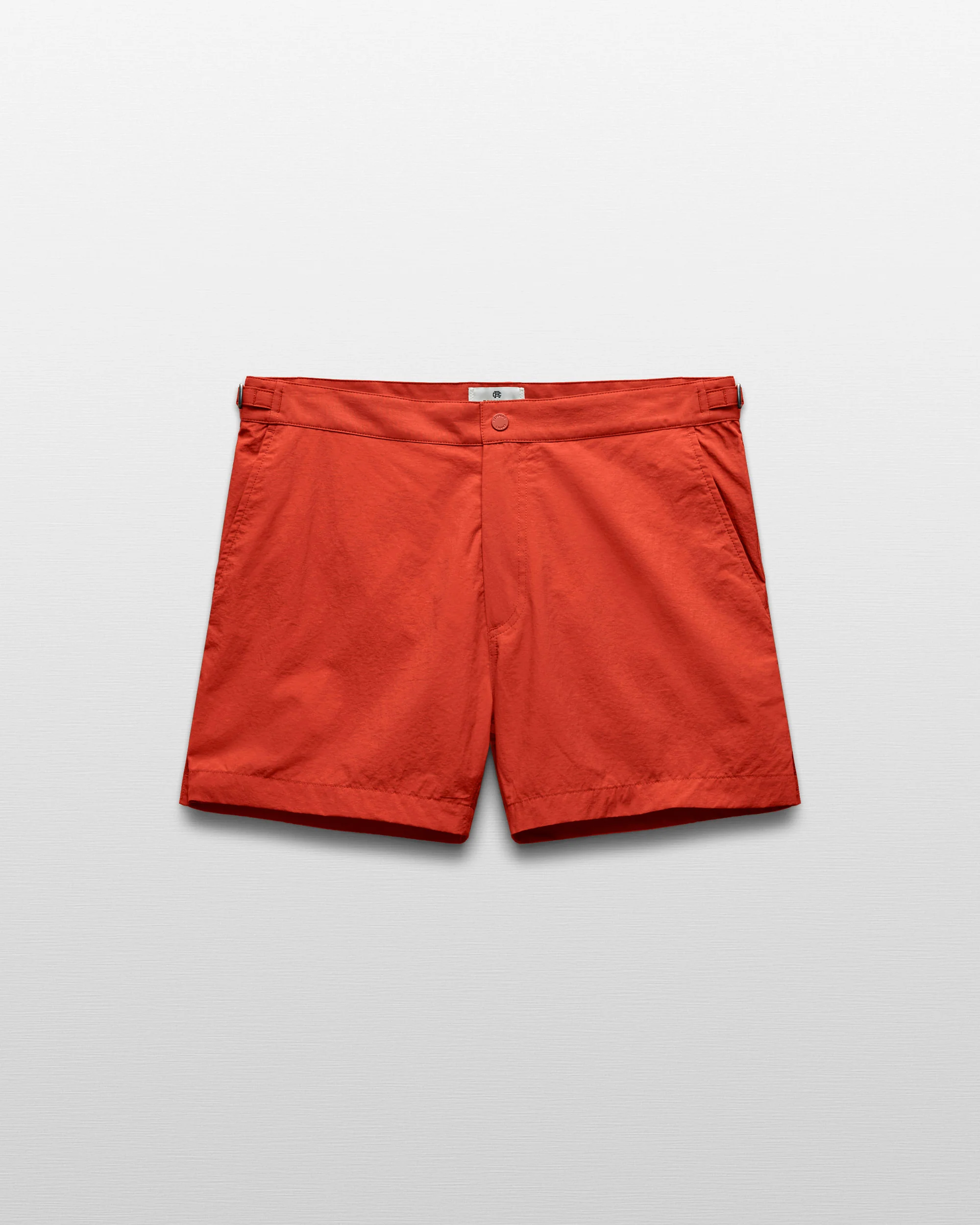 Textured Nylon Deck Slim Swim Short 4.5
