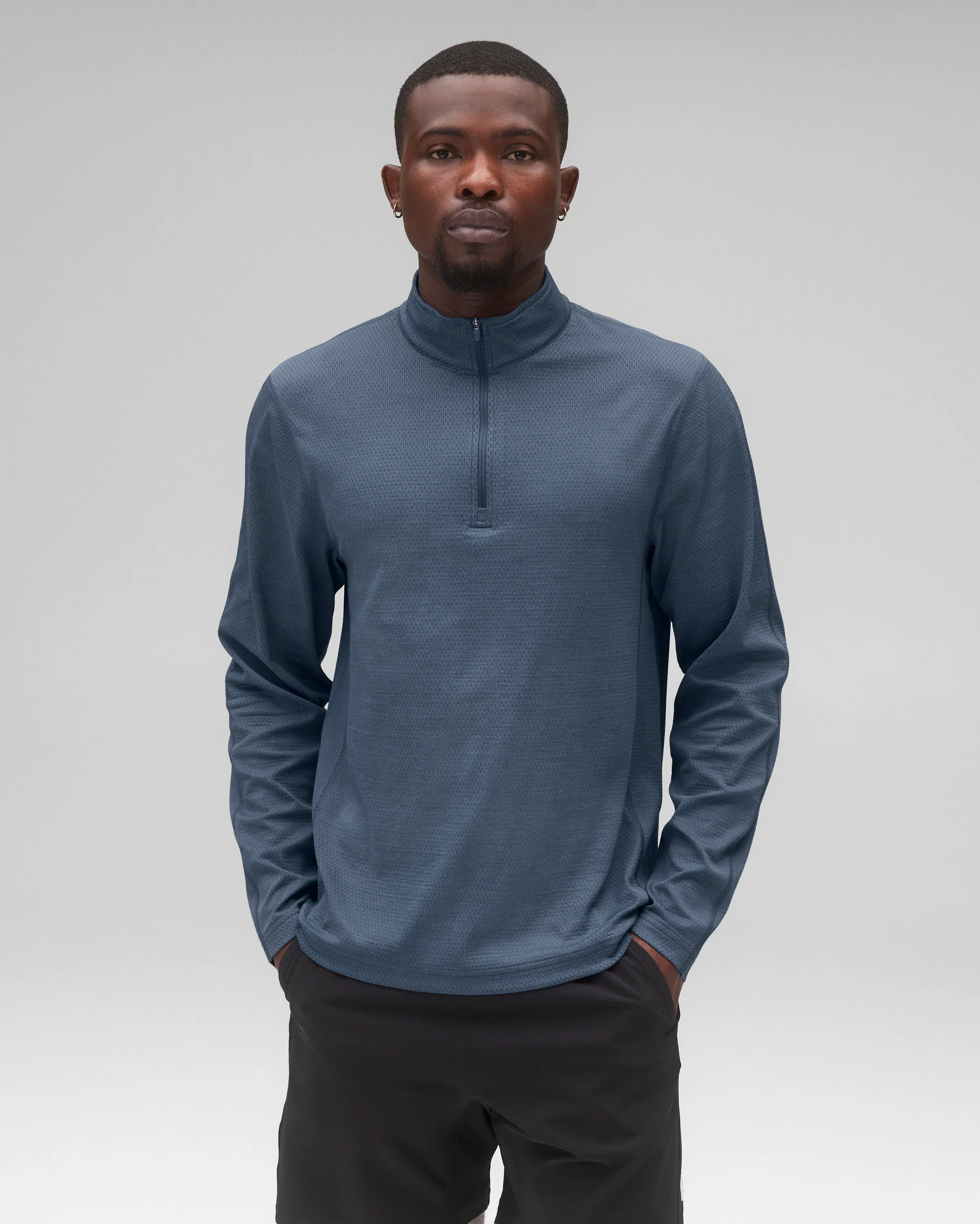 Solotex Mesh Tiebreak Standard Quarter Zip