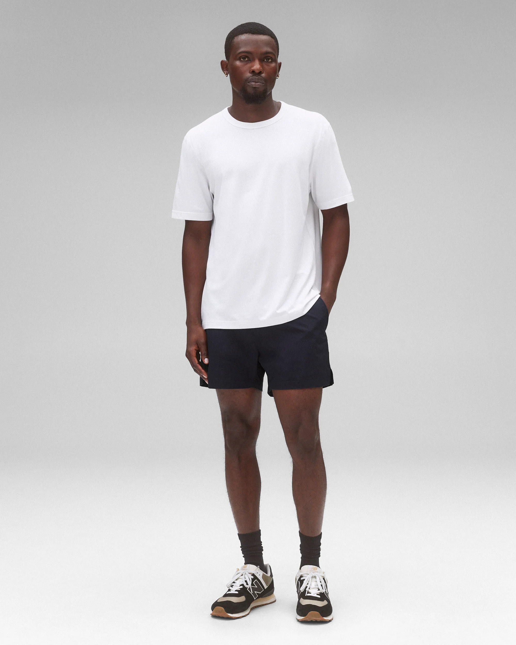 Textured Nylon Deck Slim Short 4.5 - Vault