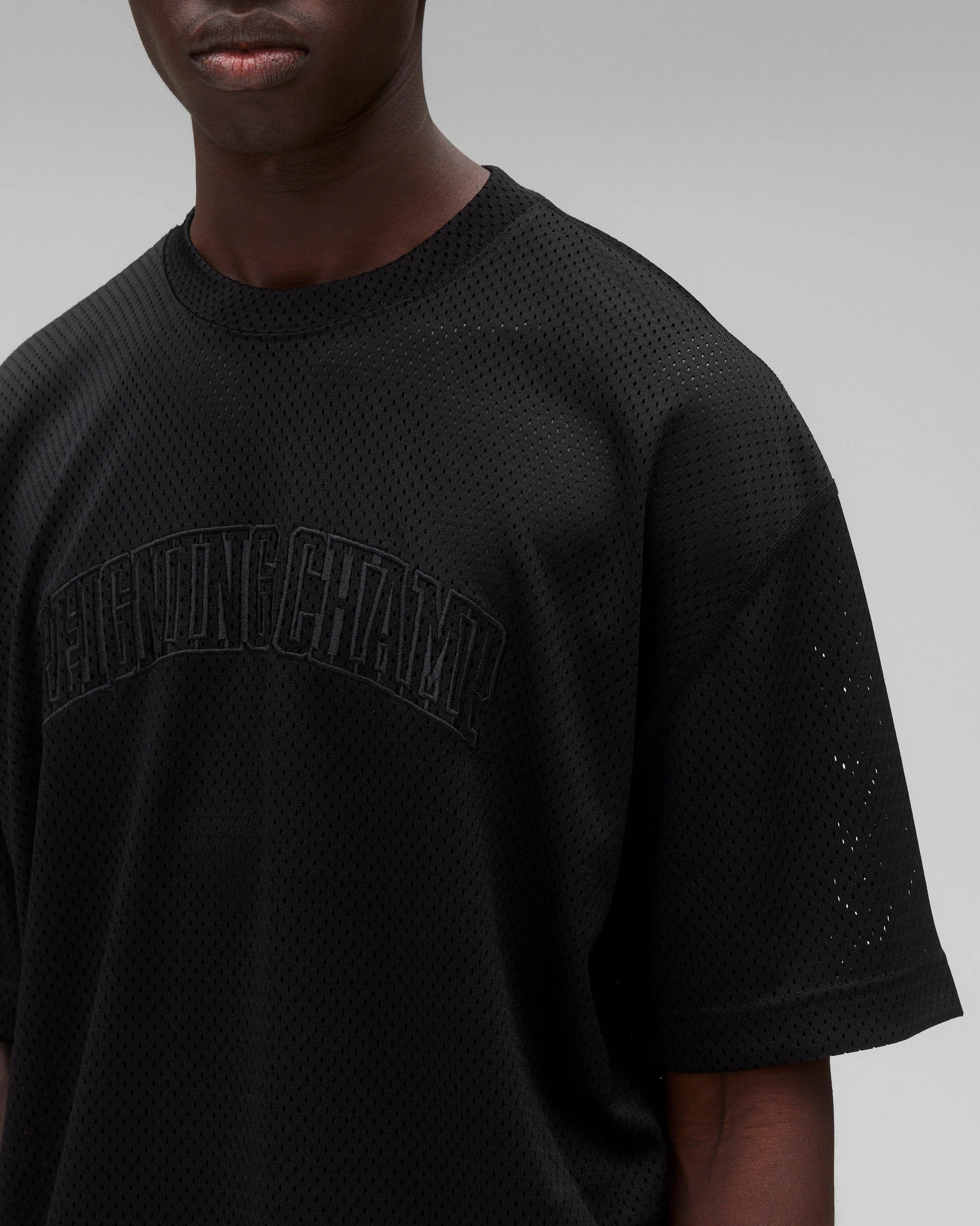 Athletic Mesh Collegiate Relaxed T-Shirt