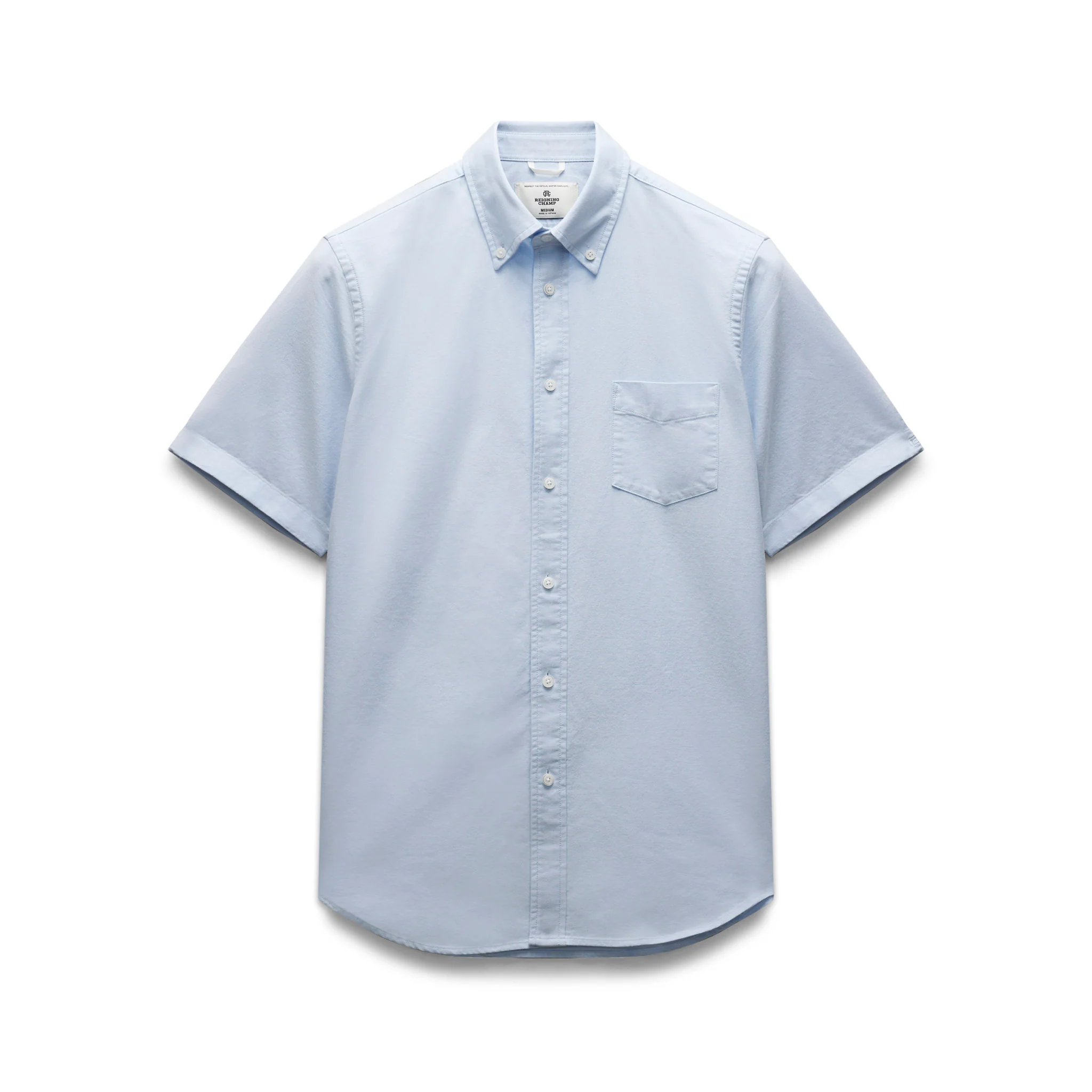 Cotton Oxford Prep Standard Short Sleeve Shirt