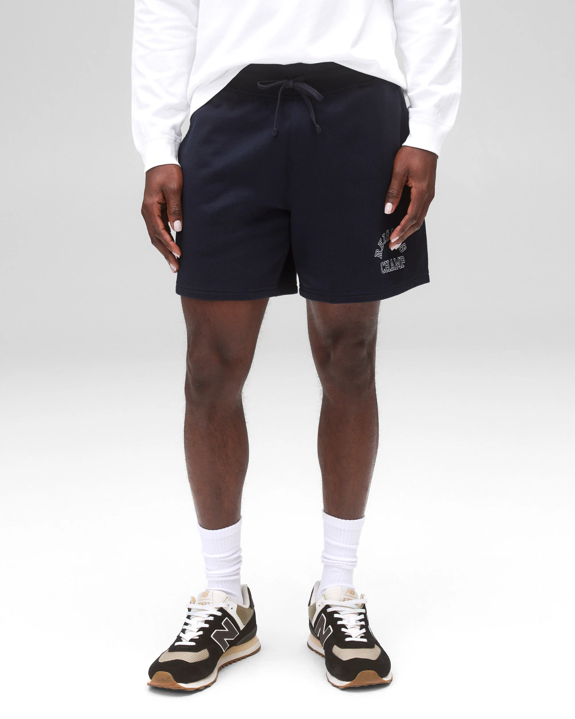 Midweight Terry Arch Logo Standard Sweatshort 6