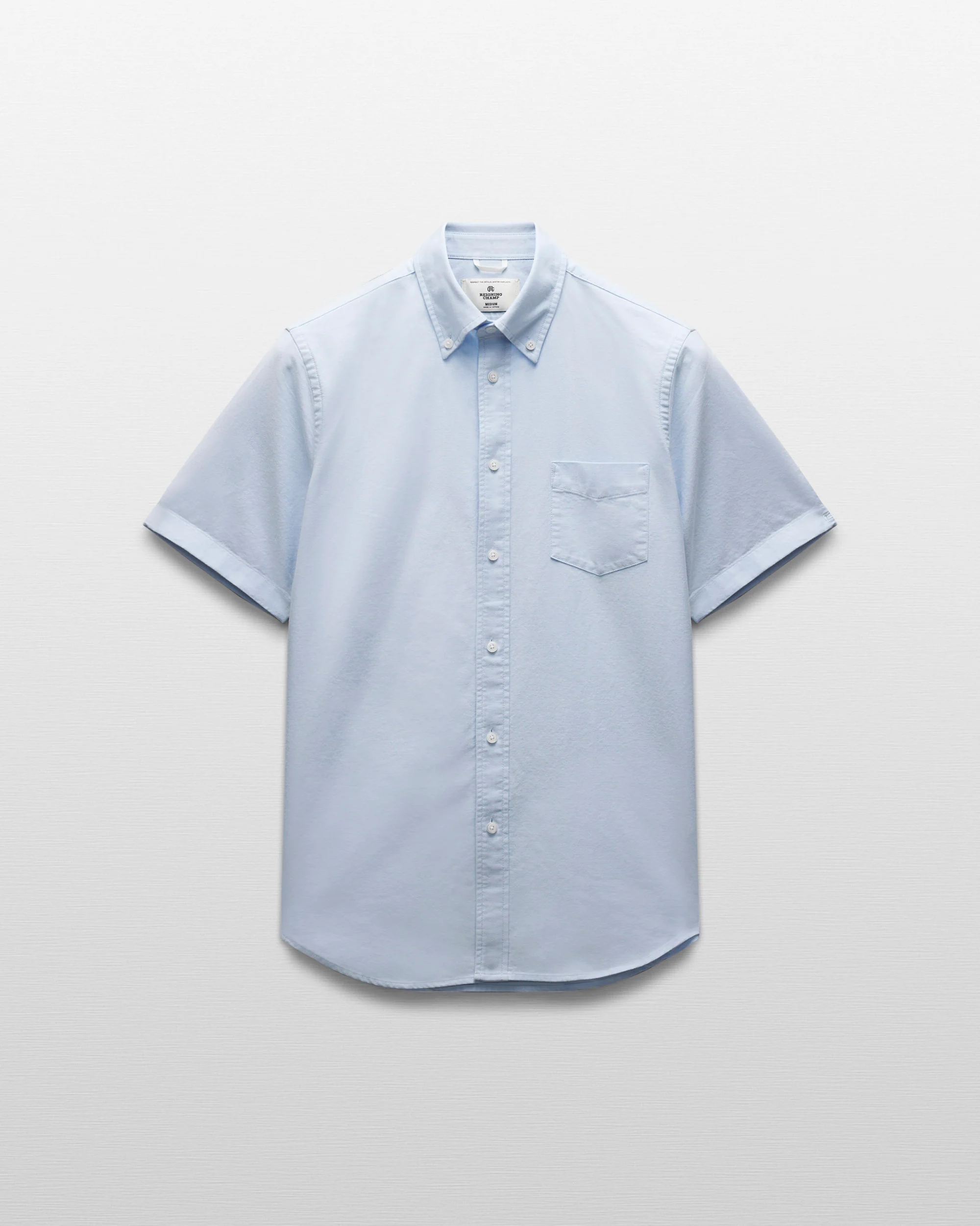 Cotton Oxford Prep Standard Short Sleeve Shirt