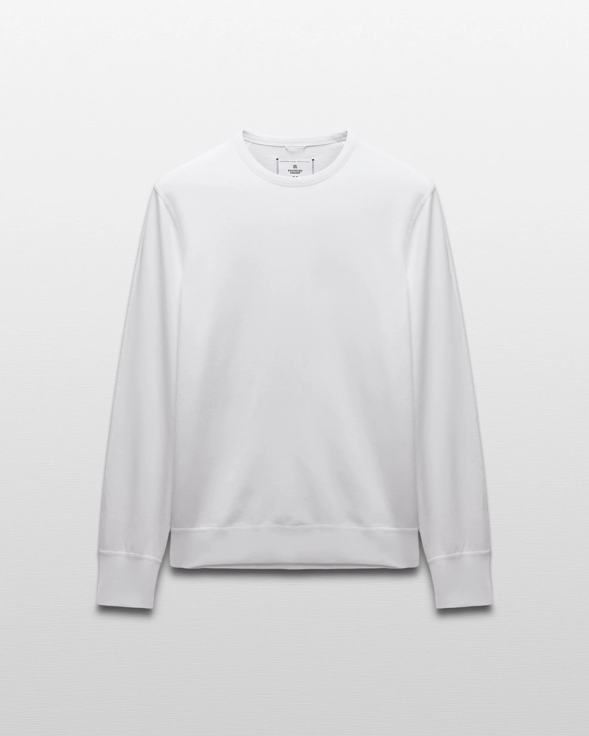 Lightweight Terry Slim Crewneck - Vault