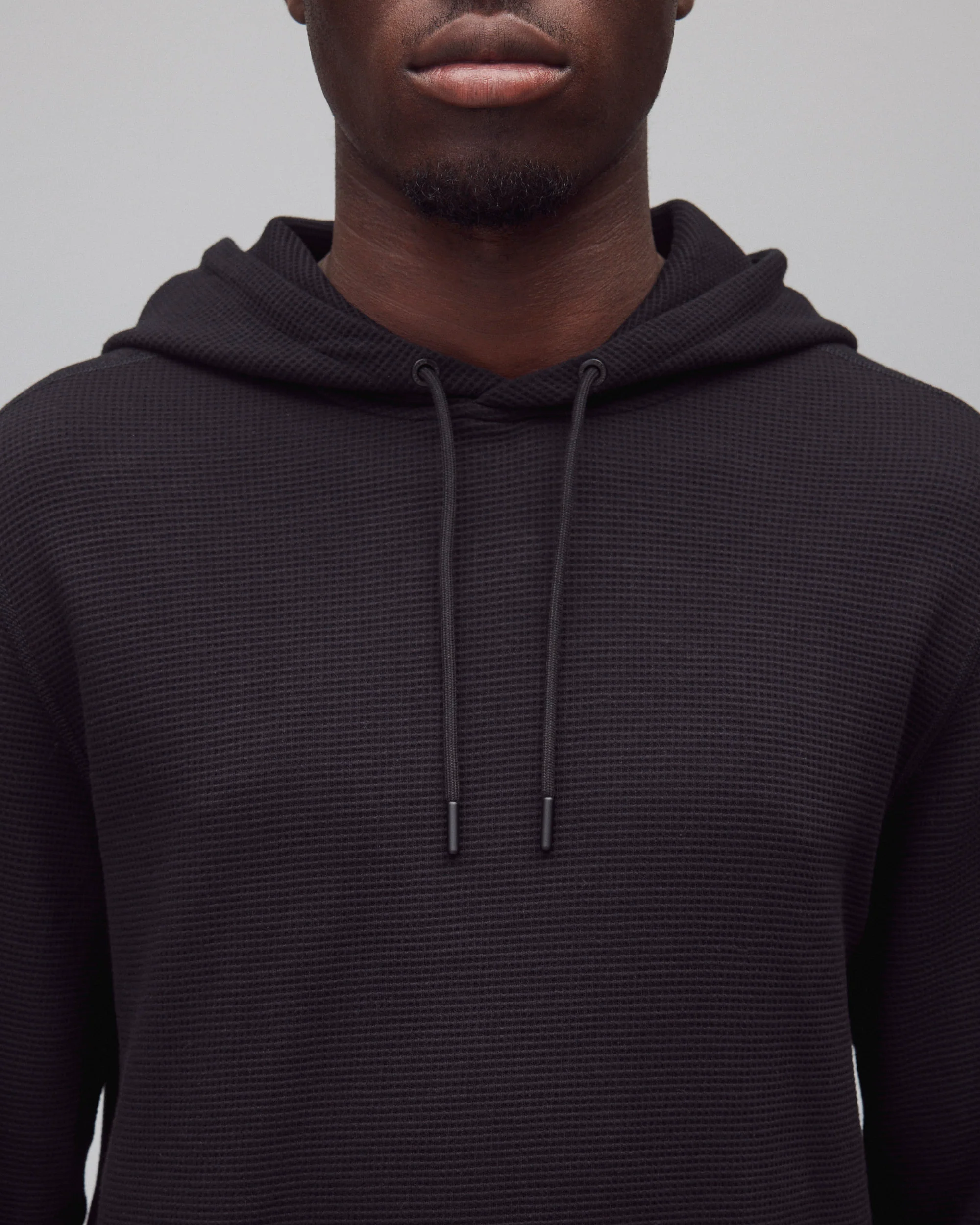 Lightweight Waffle Standard Hoodie