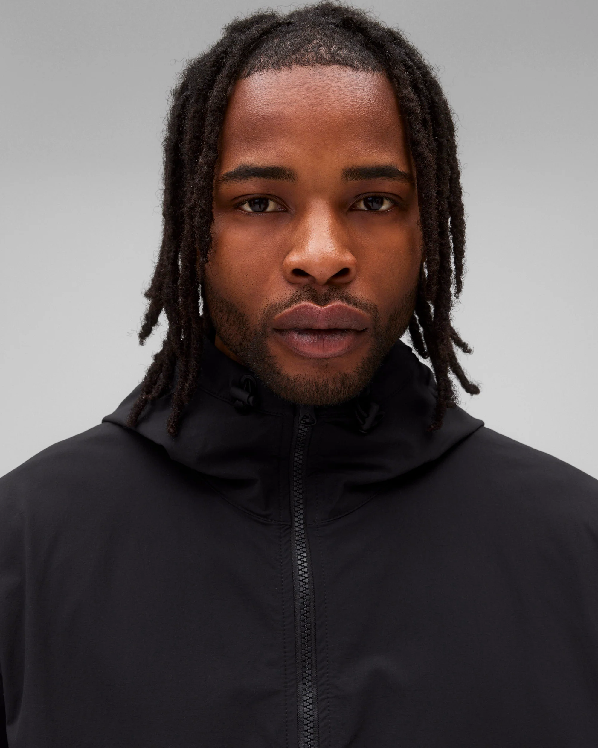 Nylon Oxford Ally Hooded Jacket