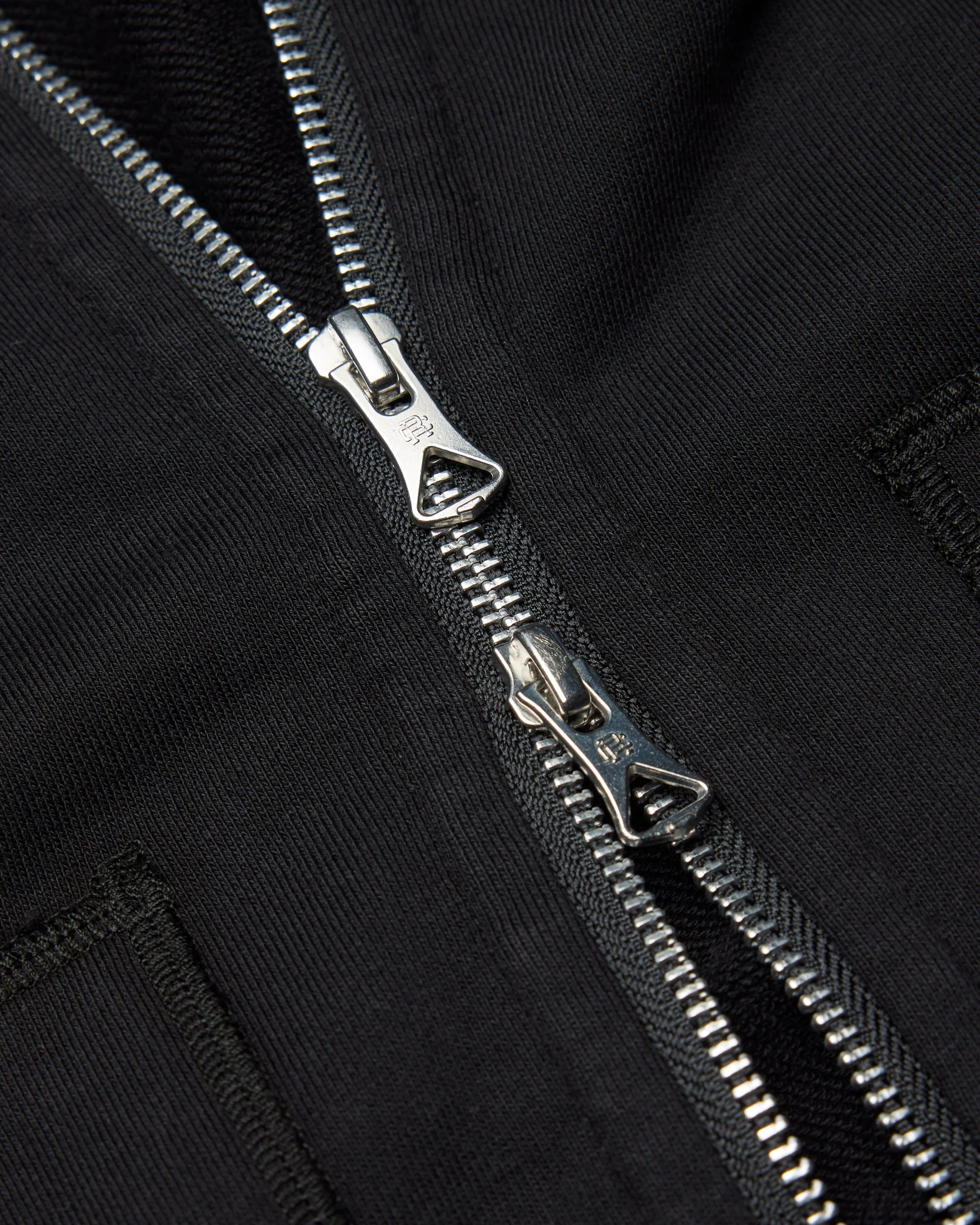Lightweight Terry Slim Zip Hoodie - Vault