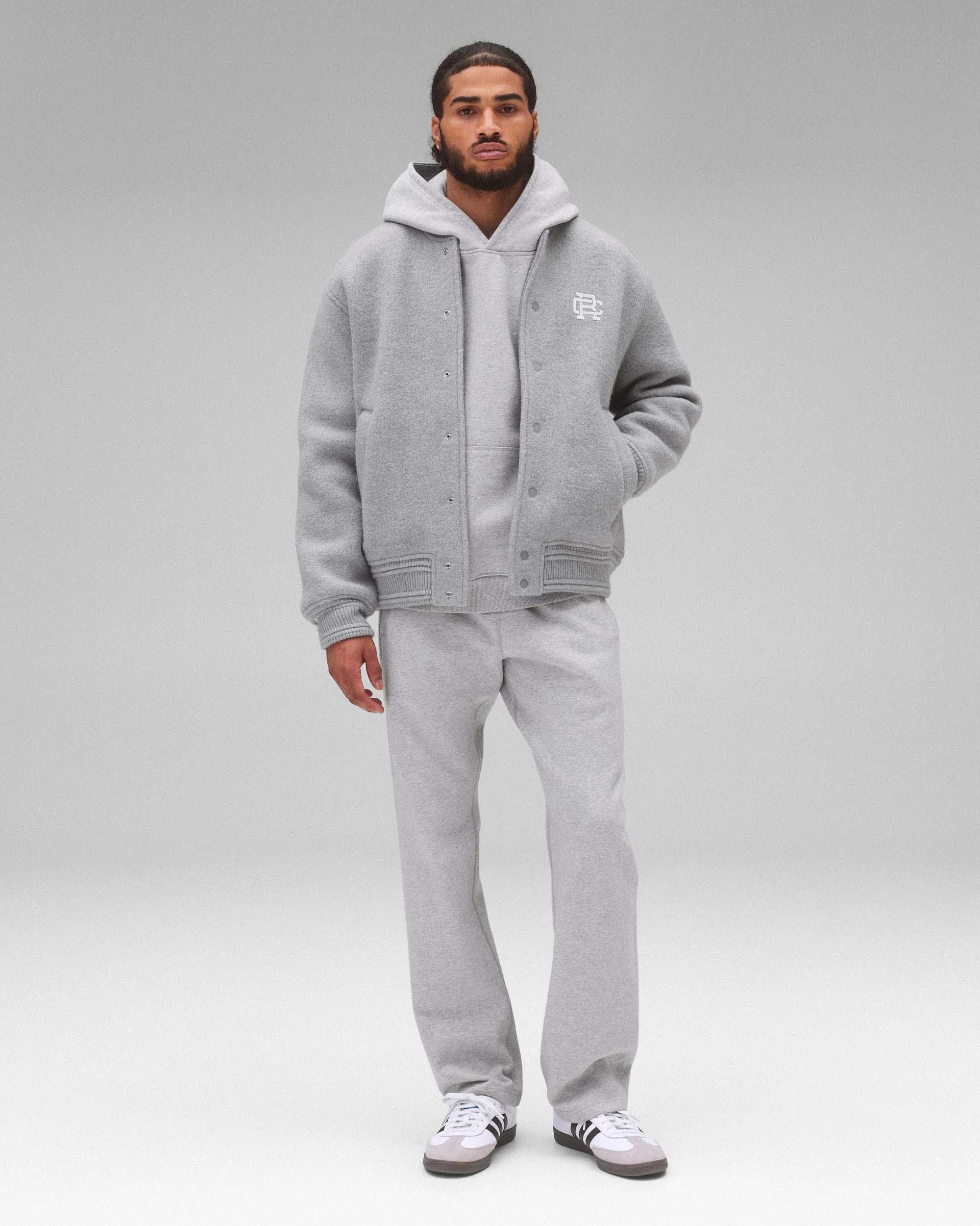 Brushed Fleece Straight Leg Standard Sweatpant