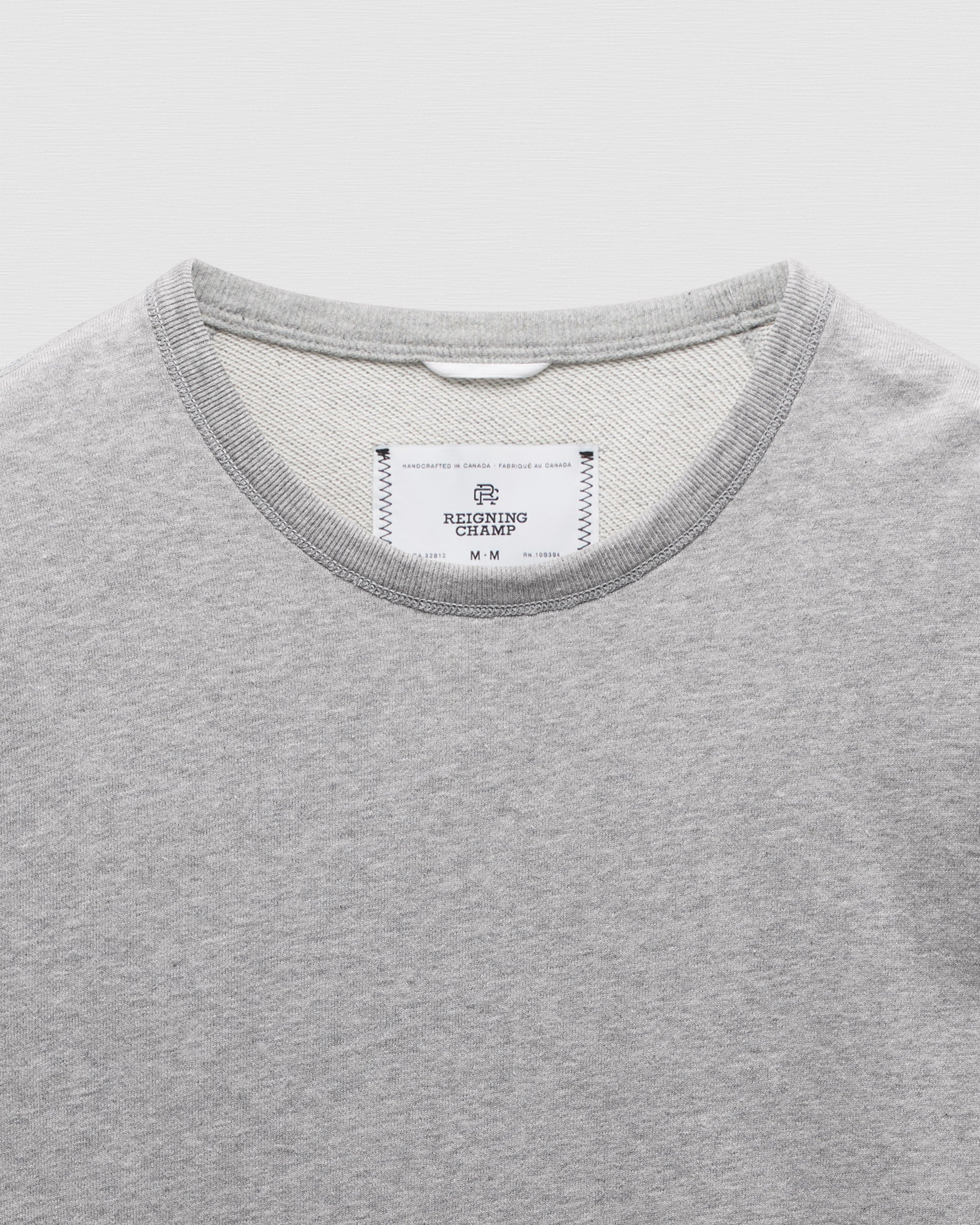 Lightweight Terry Slim Crewneck - Vault