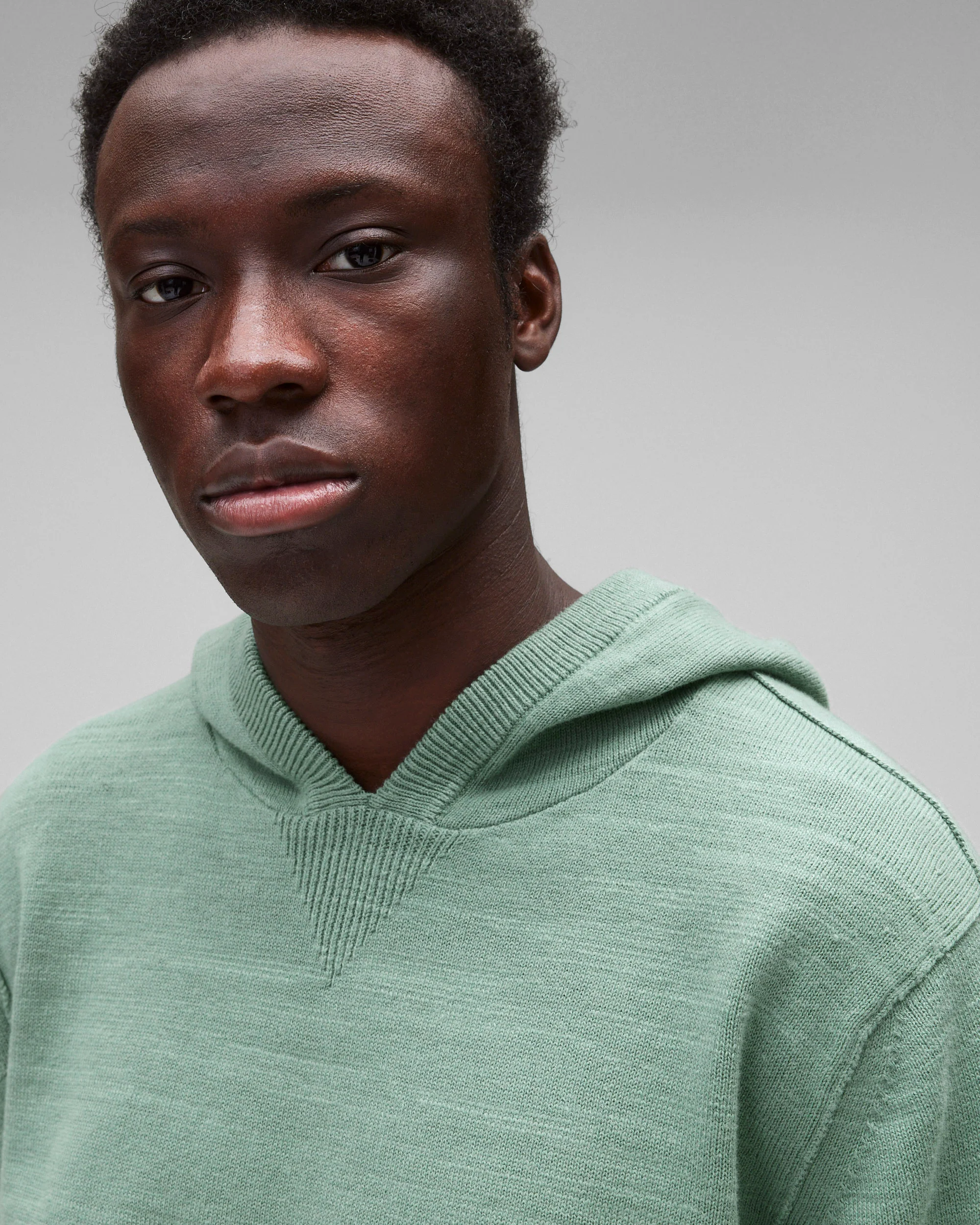 Cotton Slub Laurel Hoodie