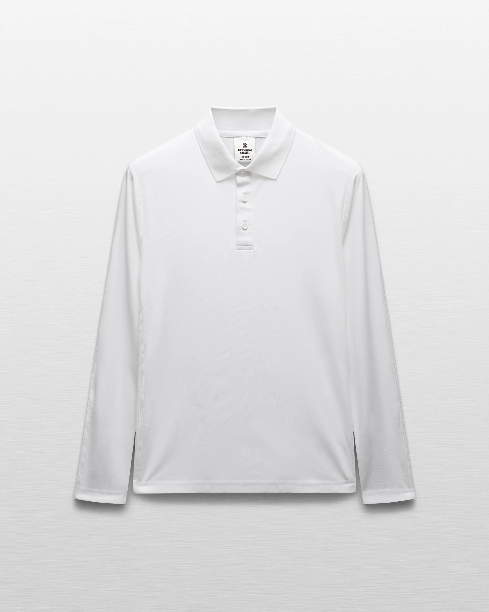 Tech Pique Playoff Standard Long Sleeve Polo