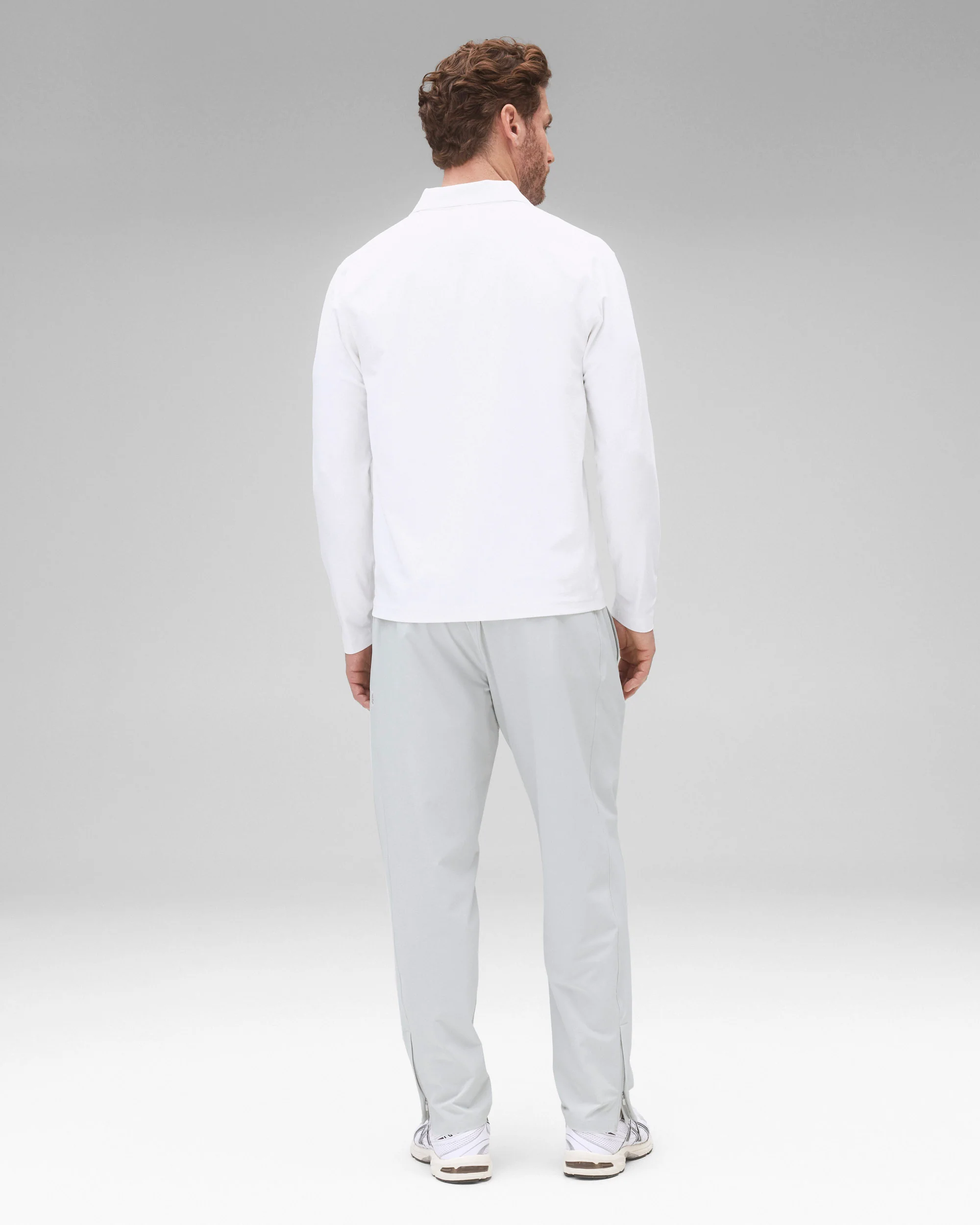 Tech Pique Playoff Standard Long Sleeve Polo