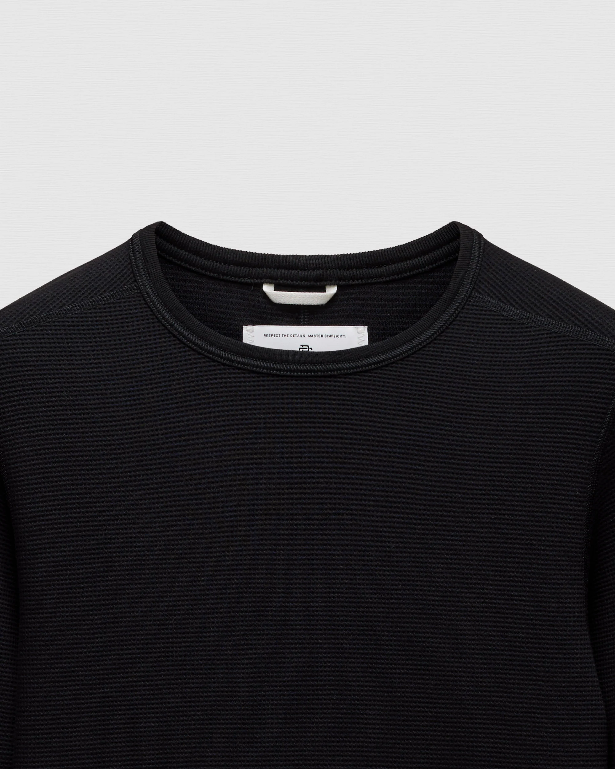 Lightweight Waffle Standard Long Sleeve