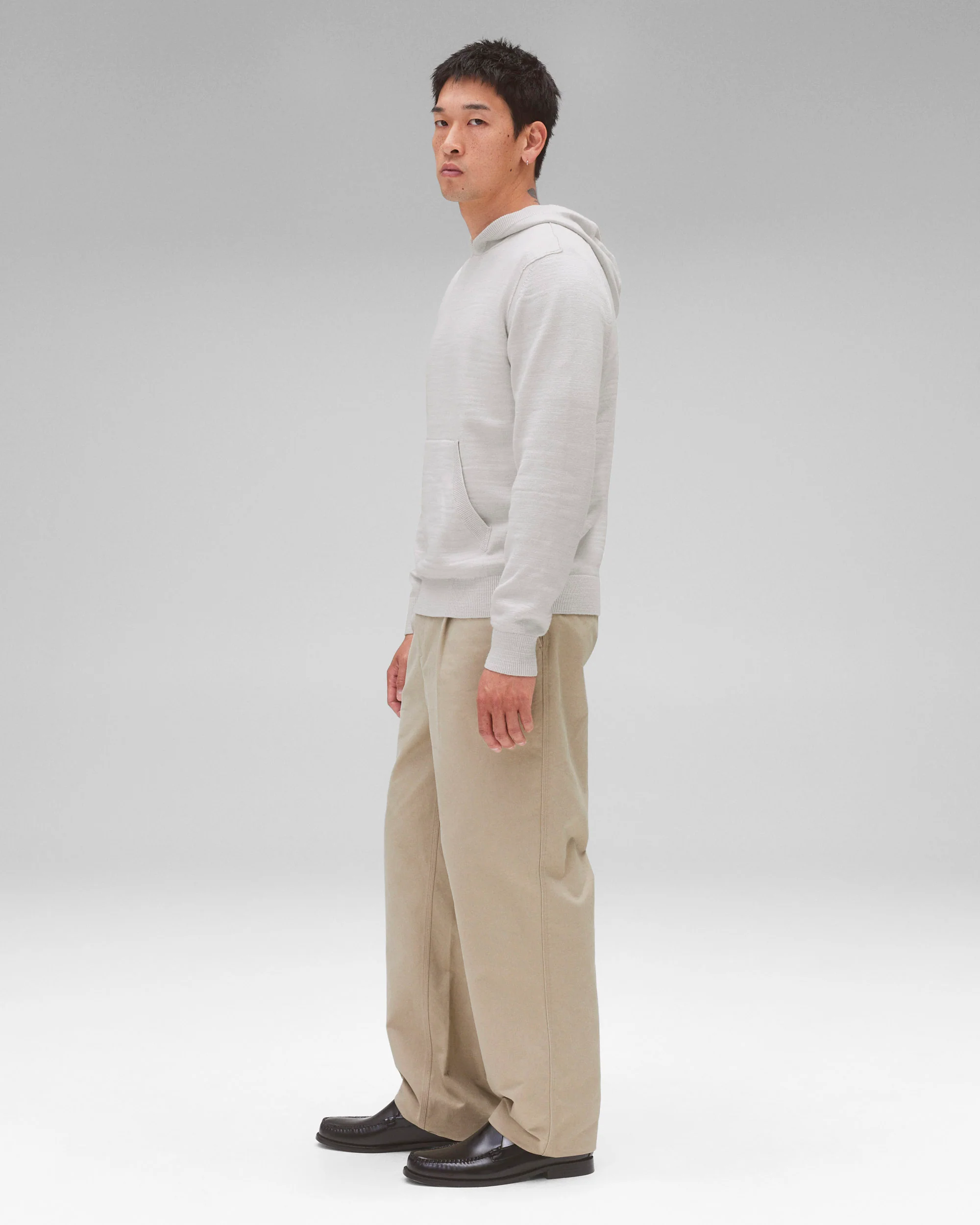 Cotton Slub Laurel Hoodie