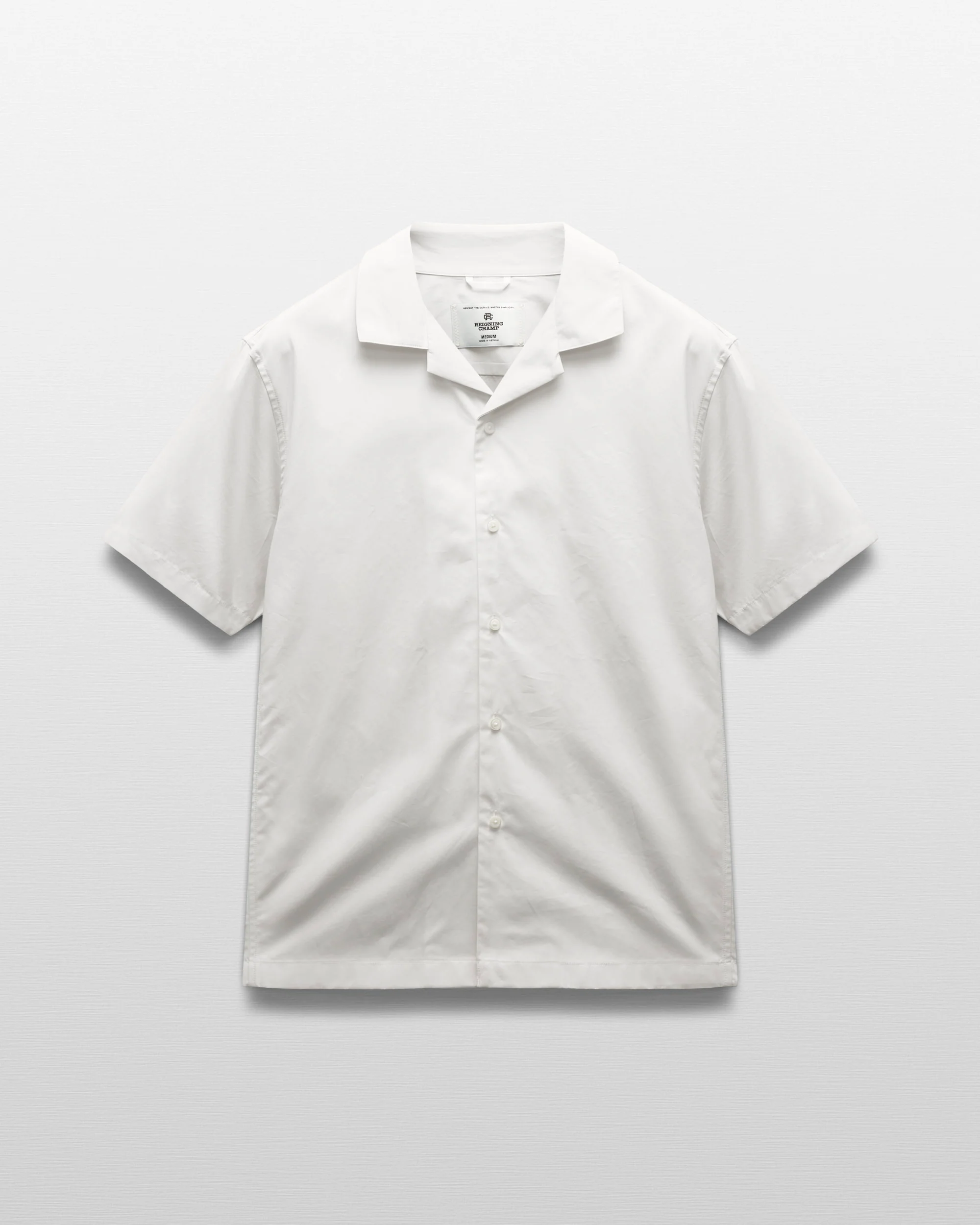 Cotton Poplin Palermo Relaxed Camp Shirt