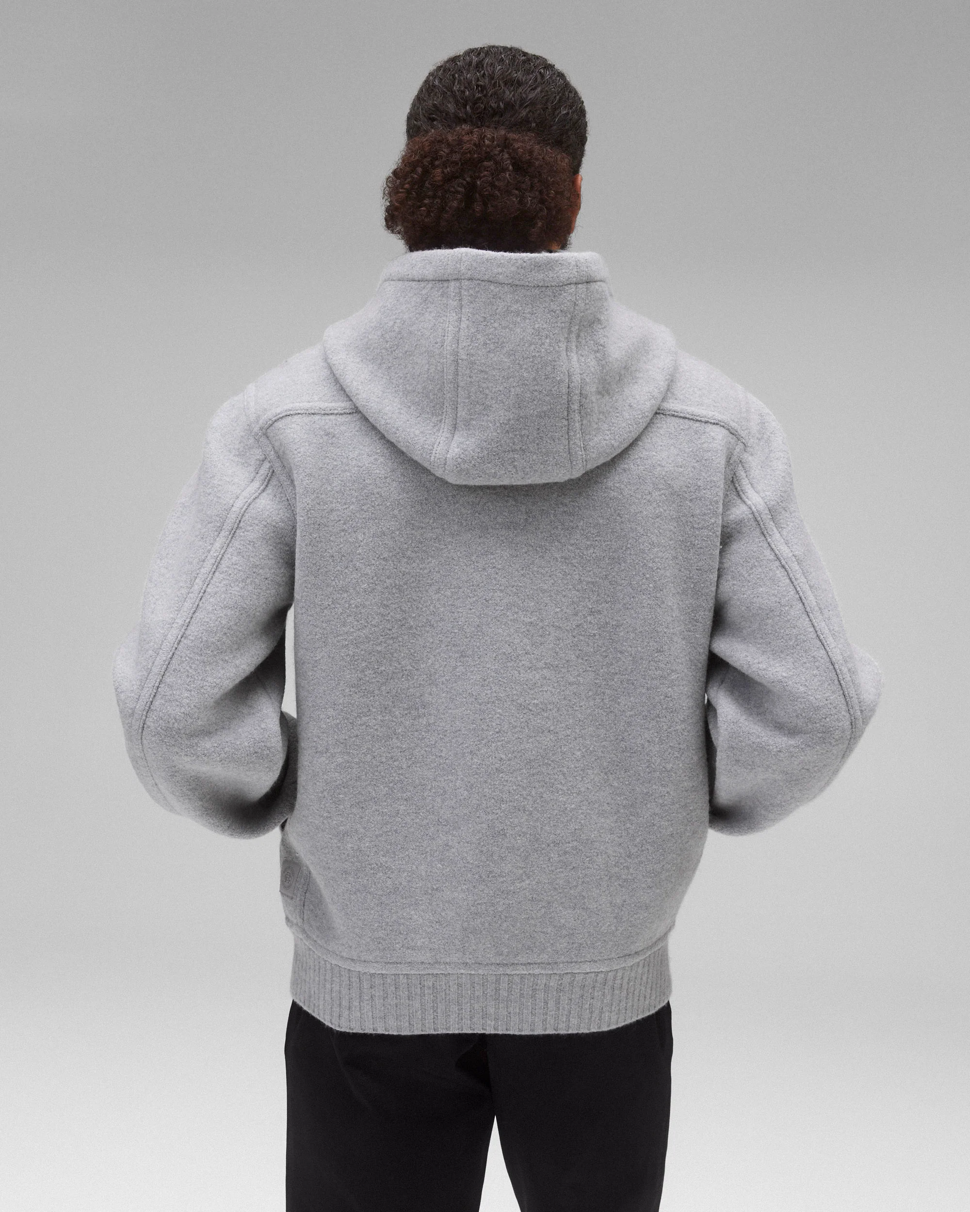 Boiled Wool Rush Standard Hooded Jacket